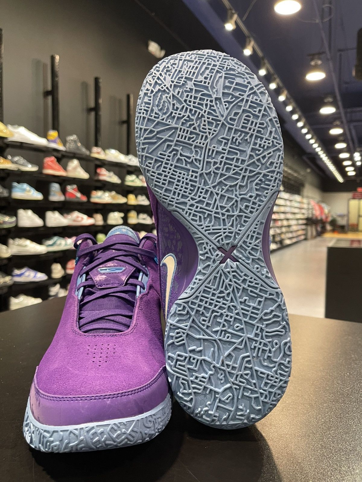 Jordan Brand Size 13 - Lebron NXXT Gen AMPD Purple Size US 13 / EU 46 - 9 Thumbnail