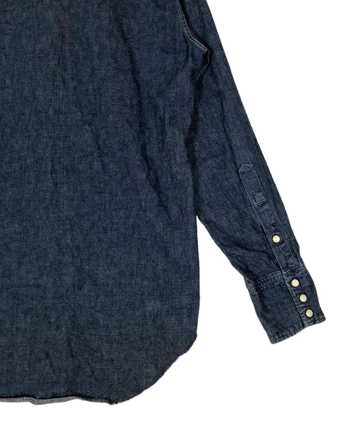 45rpm R by 45 Rpm Western Denim Shirt Size US M / EU 48-50 / 2 - 8 Thumbnail