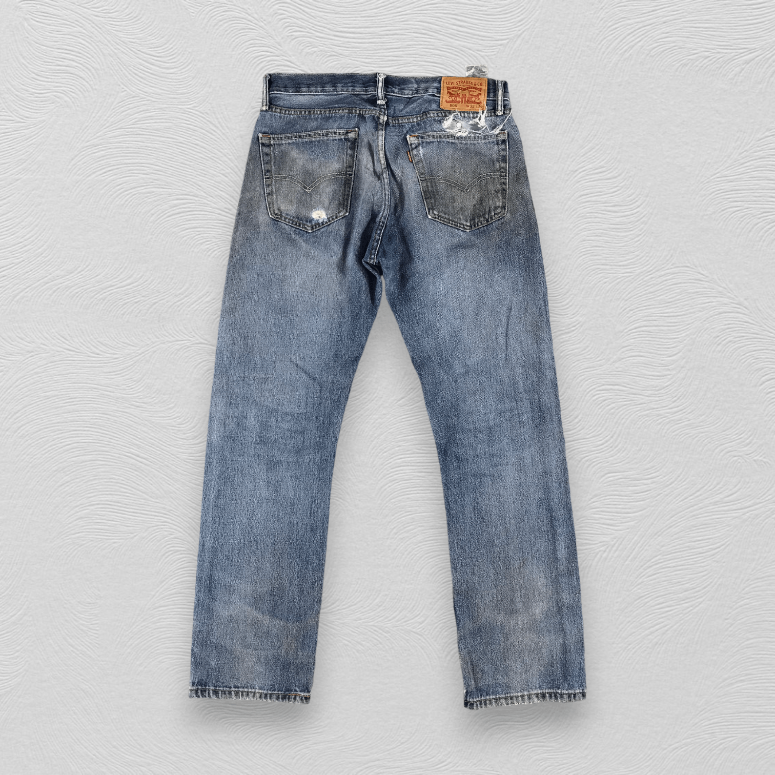 Levi's Vintage Levi's 505 Jeans Distressed Denim KJ1036 Size US 32 / EU 48 - 2 Thumbnail