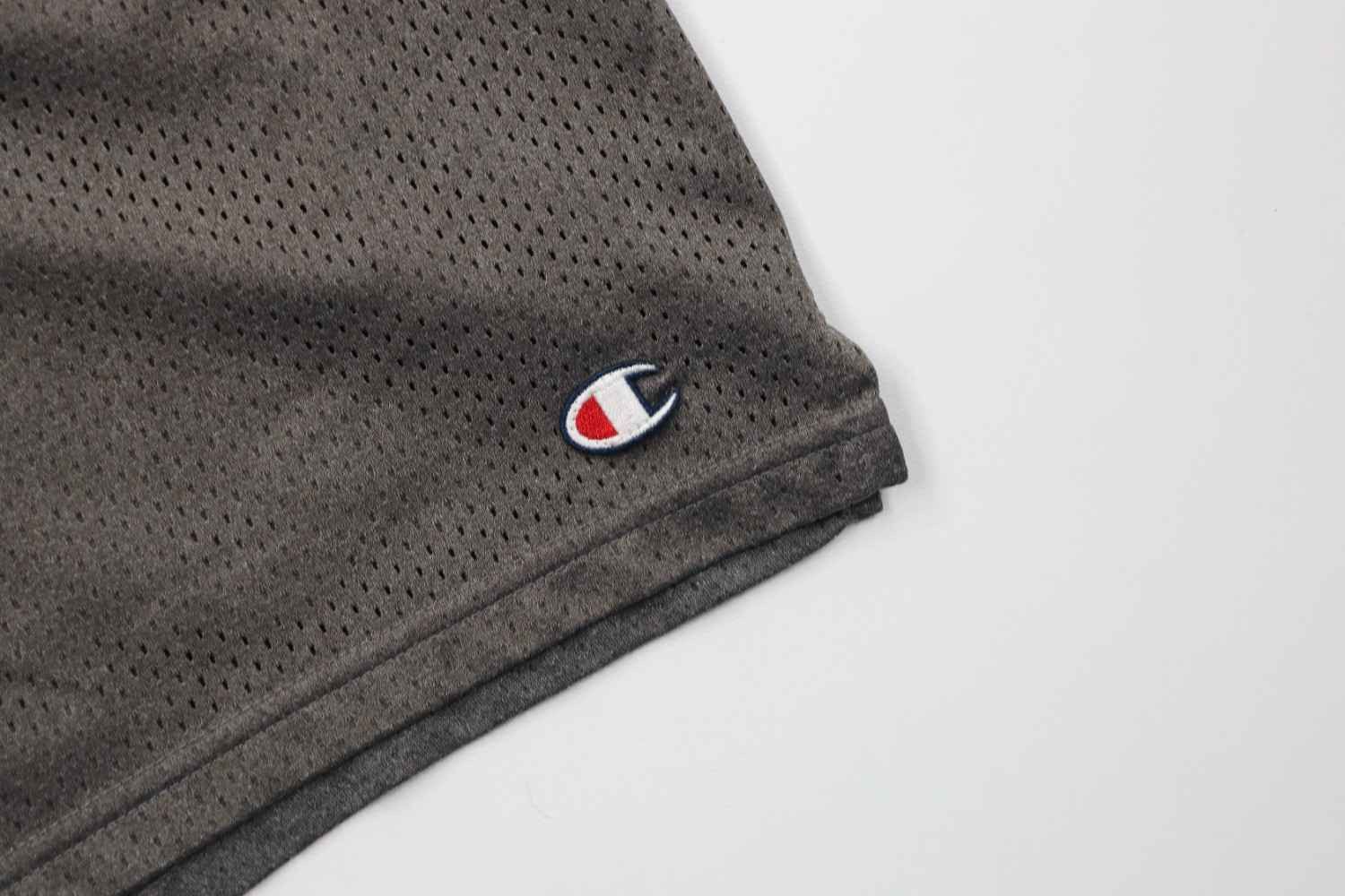 Champion Vintage Y2K Champion Logo Mesh Above Knee Shorts Gray Size US 32 / EU 48 - 3 Thumbnail