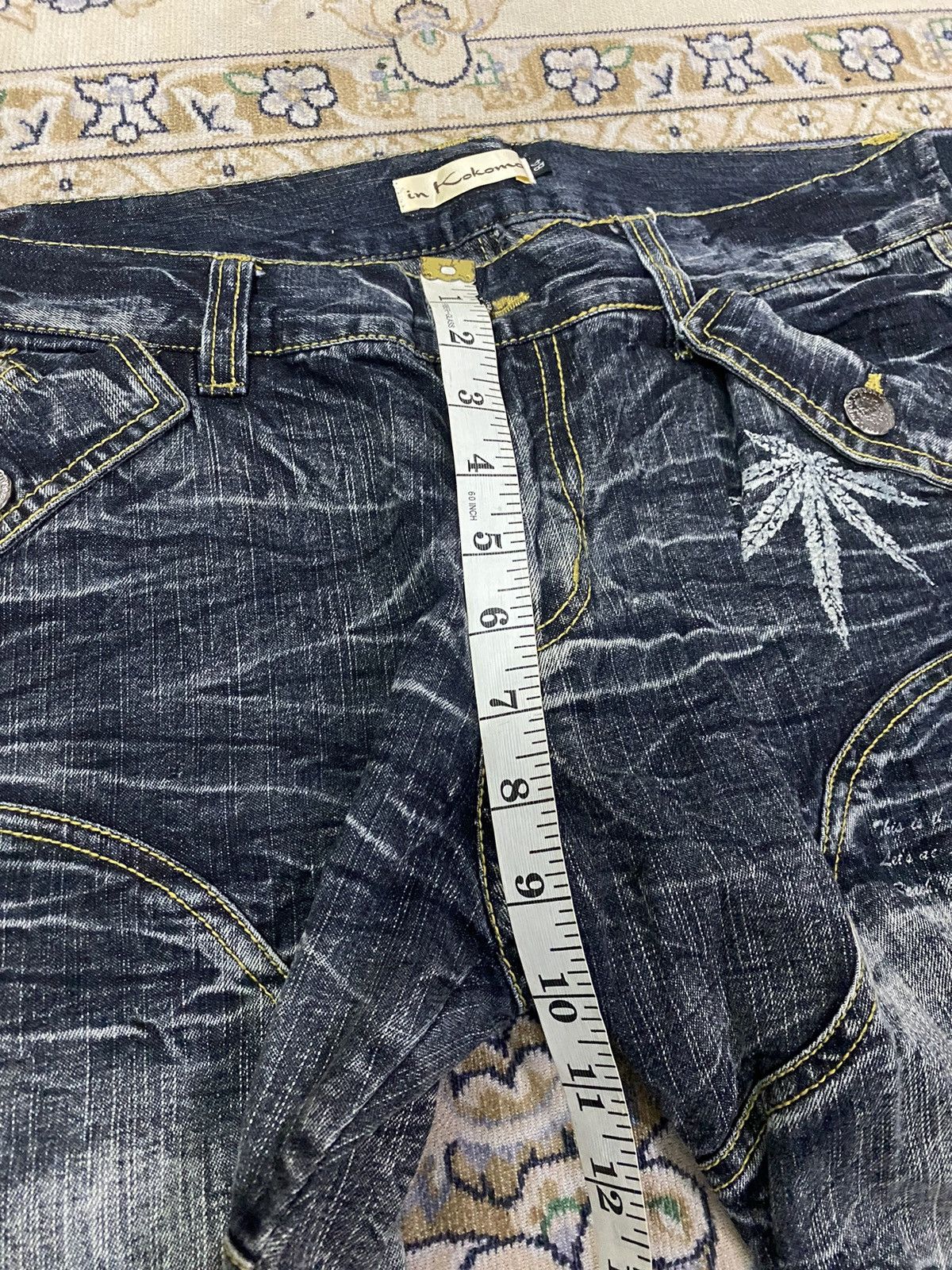 Japanese Brand Japanese brand marijuana Flare multipocket Pants Size US 32 / EU 48 - 11 Thumbnail