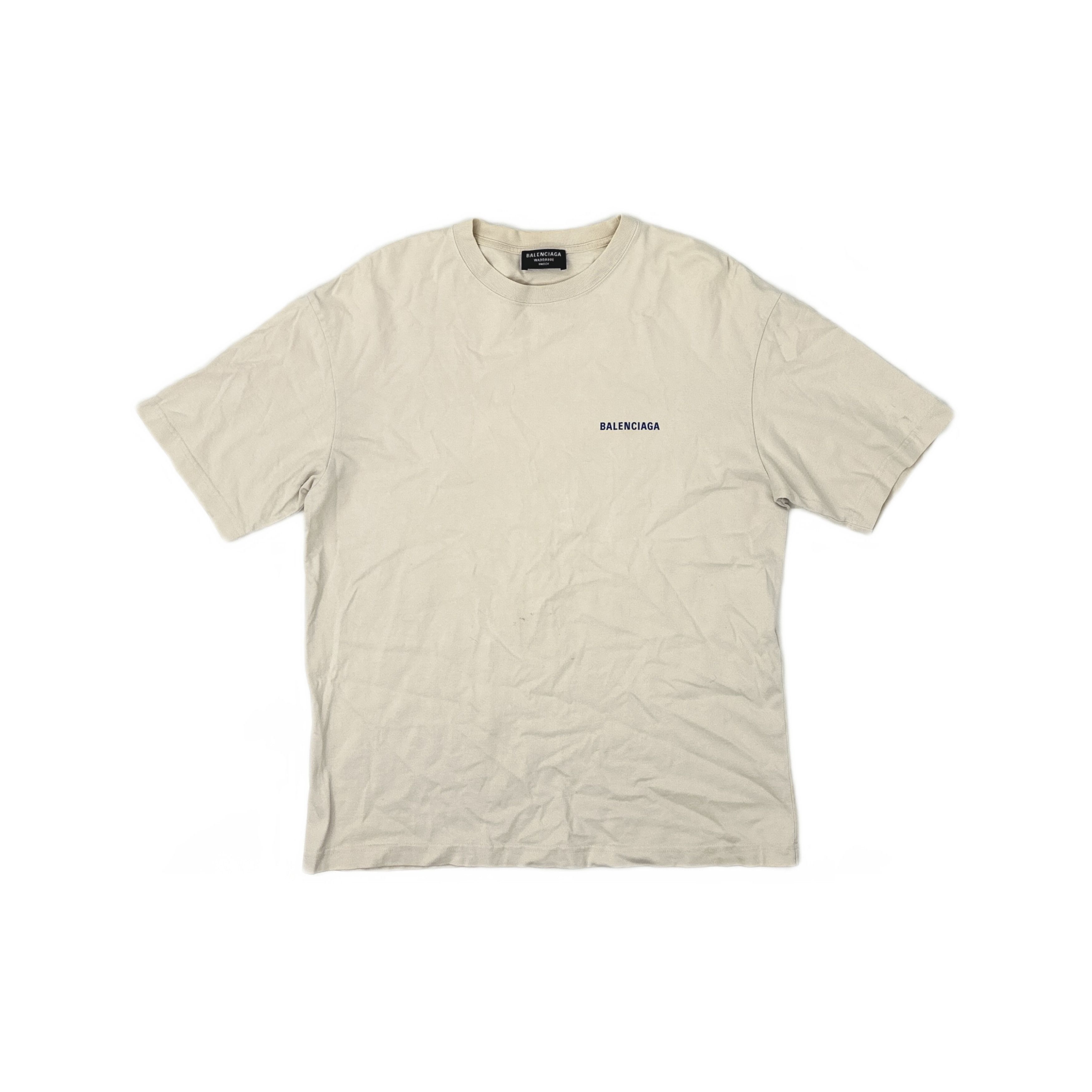 Balenciaga Balenciaga Logo Print T-Shirt Size S Size US S / EU 44-46 / 1 - 1 Thumbnail