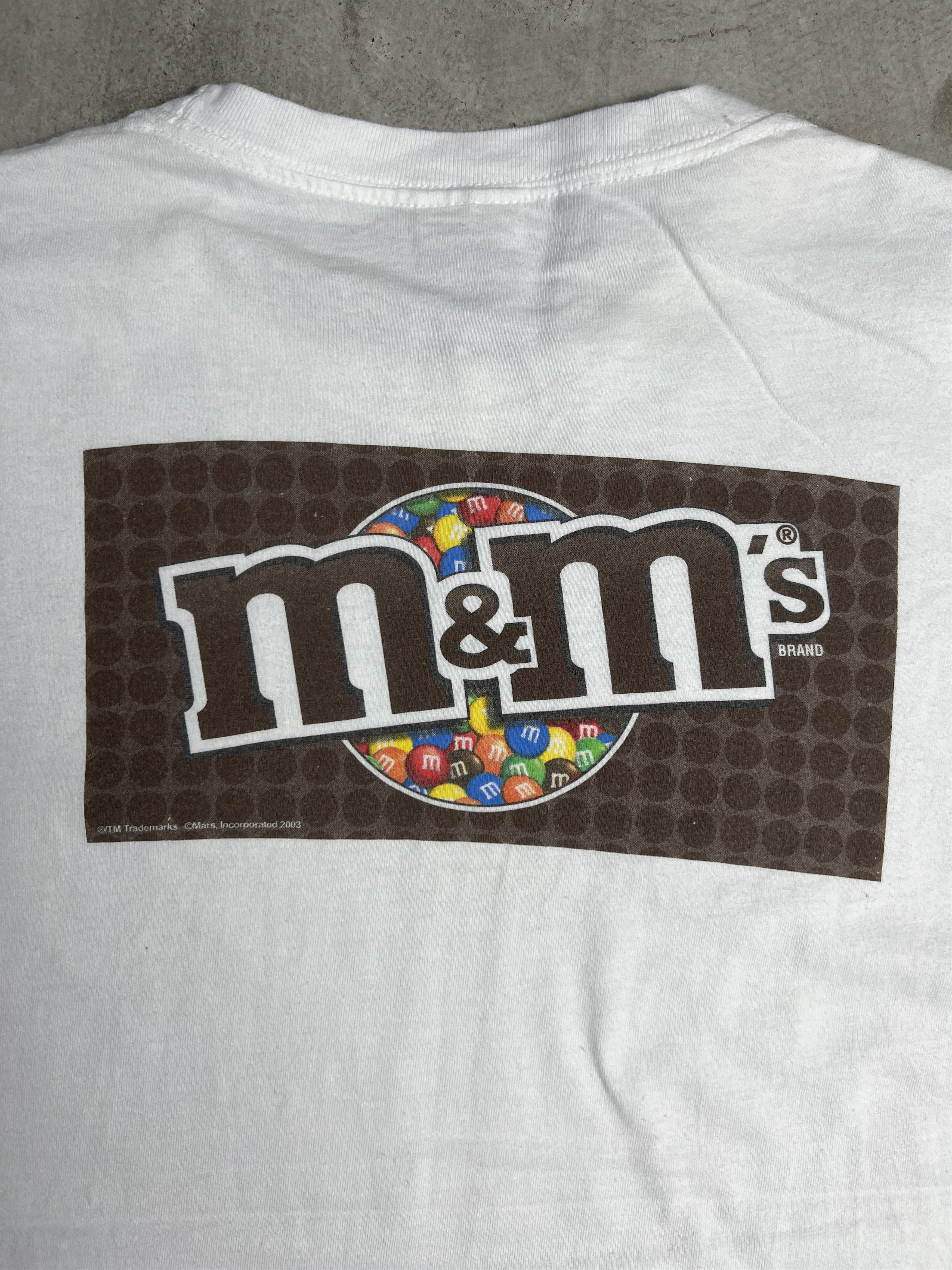 Vintage Vintage M&M'S Chocolate Promo Tee (L) GTME100 Size US L / EU 52-54 / 3 - 6 Thumbnail