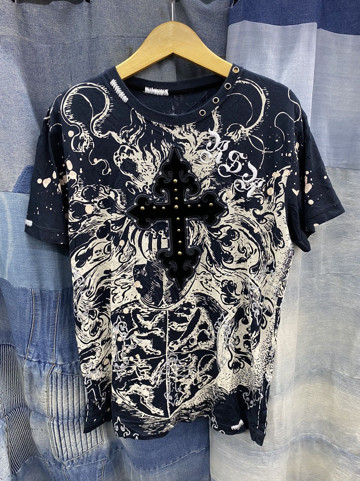 If Six Was Nine × Japanese Brand japanese brand cross fullprint Size US L / EU 52-54 / 3 - 2 Thumbnail
