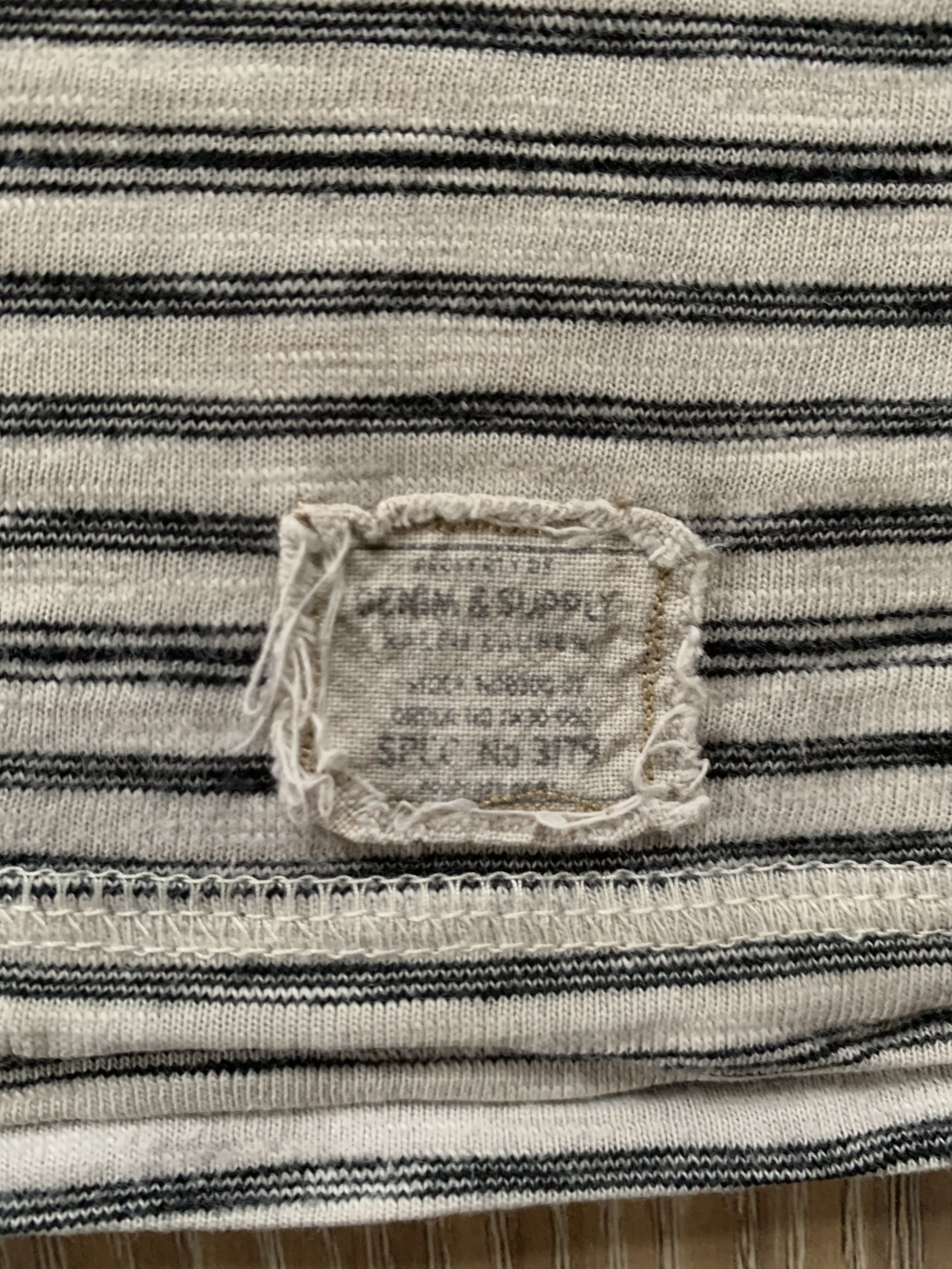 Denim & Supply Ralph Lauren × Polo Ralph Lauren × Ralph Lauren Denim & Supply Ralph Lauren Striped Short Sleeve T Shirt Size US L / EU 52-54 / 3 - 5 Thumbnail