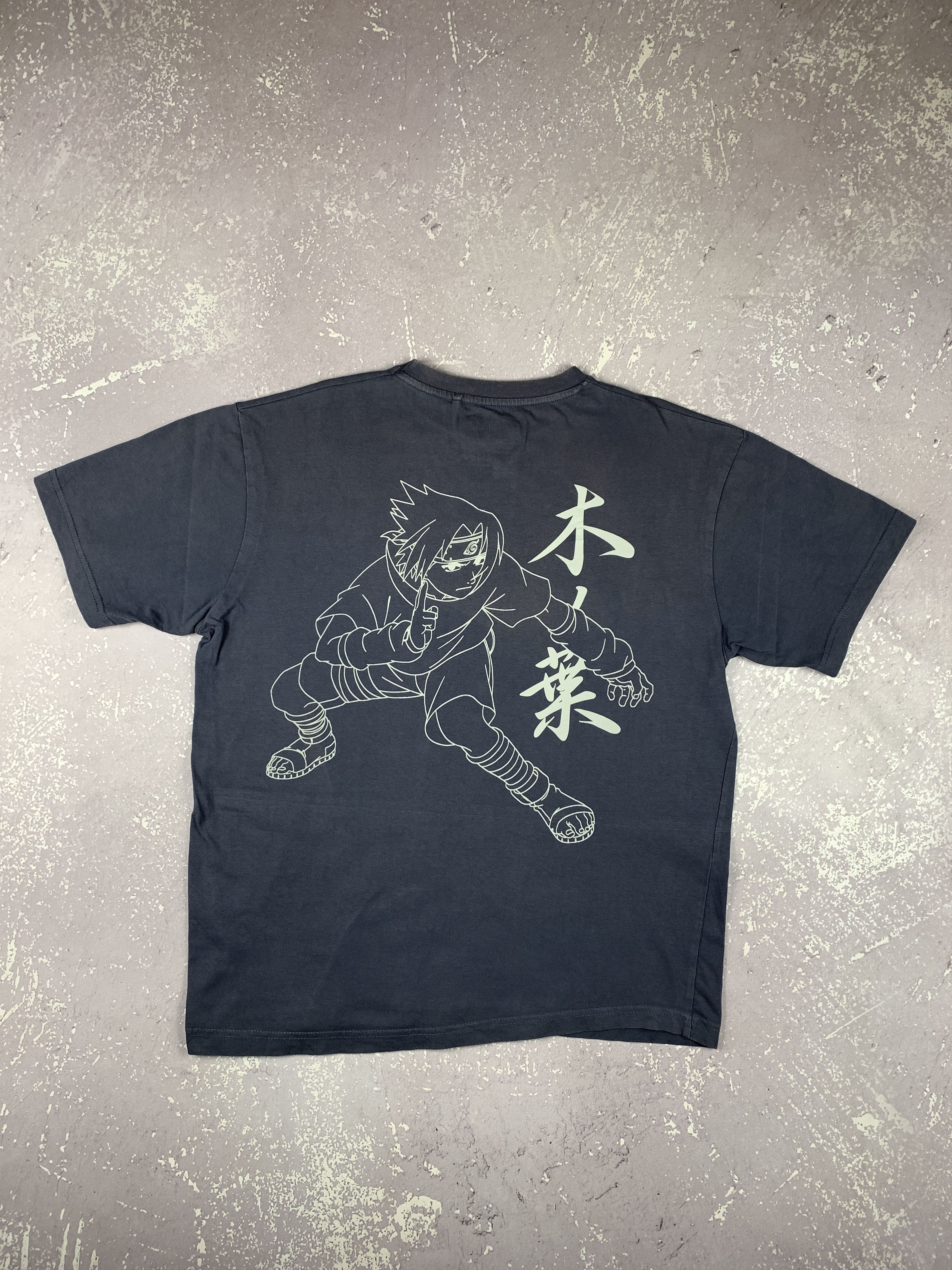 2002 Y2K Vintage Sasuke Uchiha Naruto Graphic T Shirt