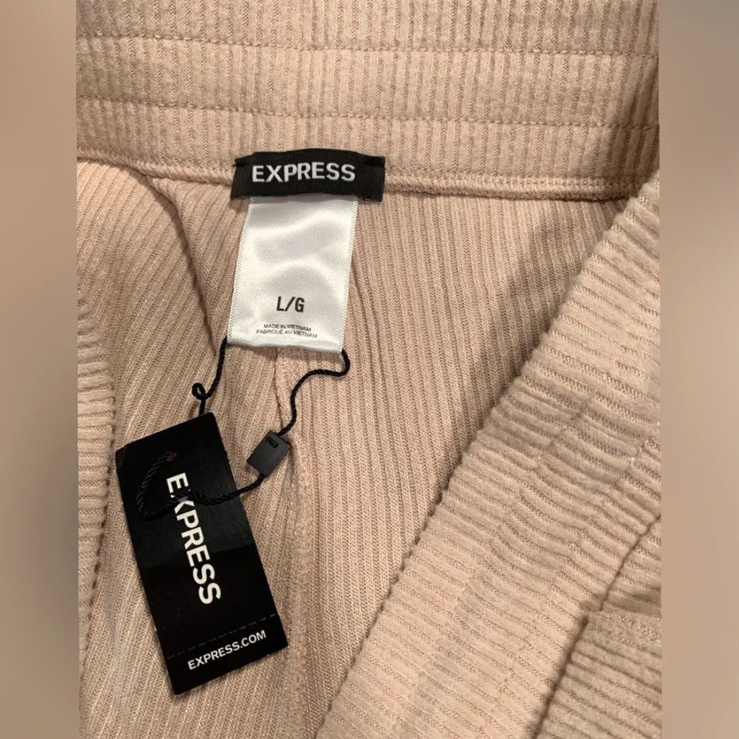 Express Express lounge pants NWT large Pink Women Regular Ankle L Size 36" / US 14 / IT 50 - 4 Thumbnail