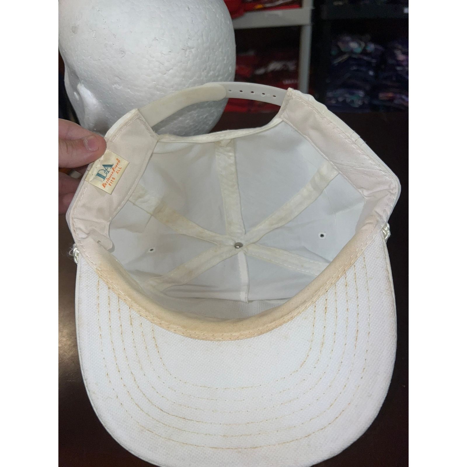 Vintage Vintage Nashville Hat TN Tennessee White Gold Roper Snapback Size ONE SIZE - 7 Thumbnail