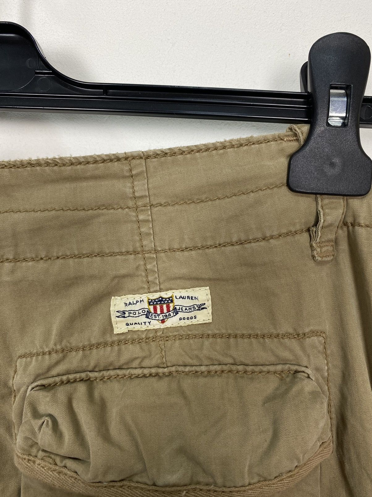 Polo Ralph Lauren Polo Jeans Company Womens Layna Cargo Pants Size 25/34 Brown Size 34" / US 12 / IT 48 - 11 Thumbnail