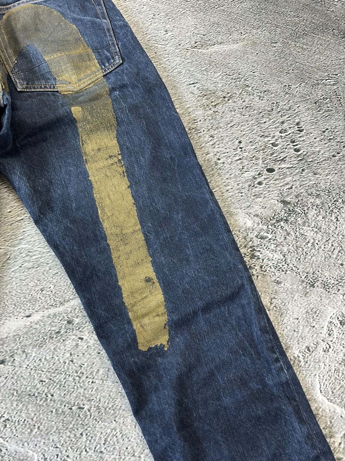 Evisu Evisu jeans daicock big logo gold selvedge denim Japan Size US 28 / EU 44 - 5 Thumbnail