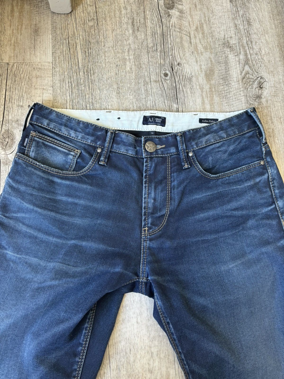 Armani × Vintage Armani Jeans Size US 30 / EU 46 - 5 Thumbnail