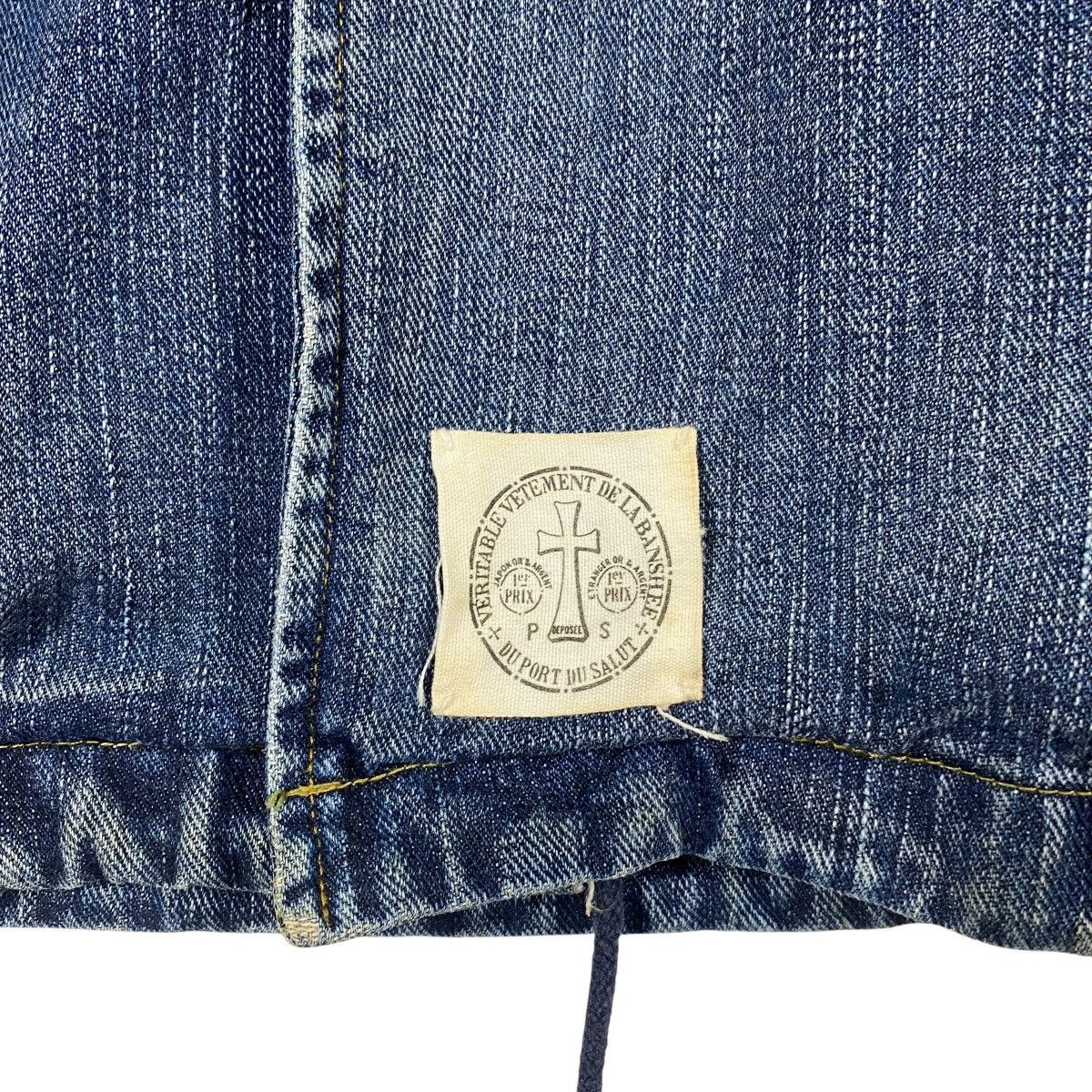 Japanese Brand Vintage Banshee Denim Jacket M Size Blue Colour Size US M / EU 48-50 / 2 - 7 Thumbnail