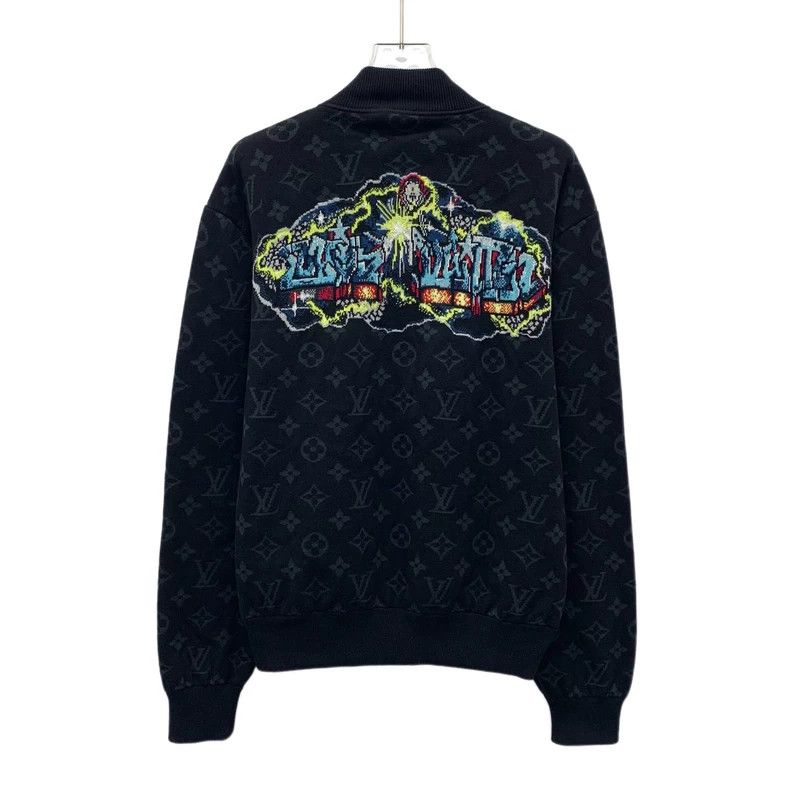 Louis Vuitton Louis Vuitton 22 Long Sleeve Jacket with black logo and fu Size US XS / EU 42 / 0 - 2 Thumbnail