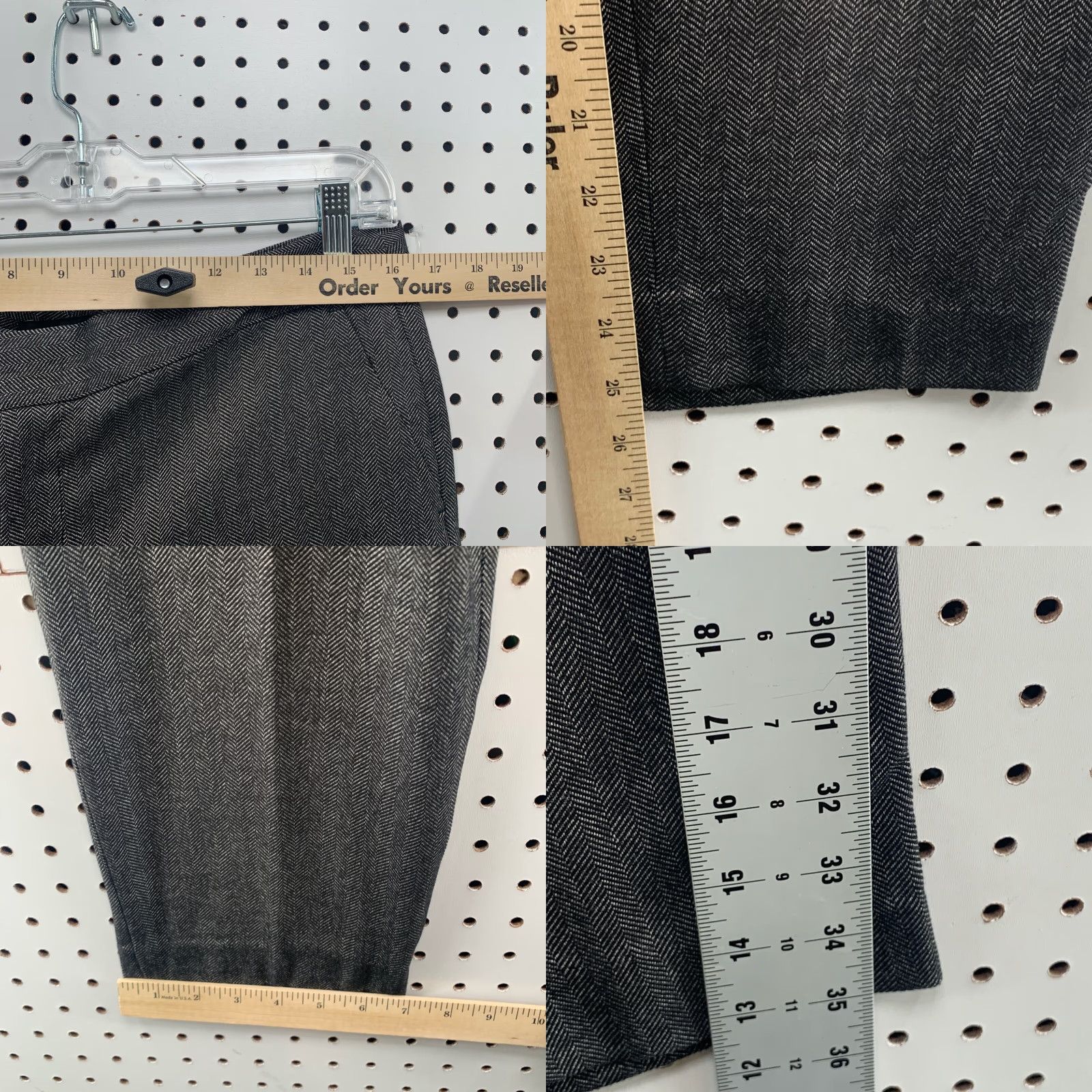 Banana Republic Banana Republic Ryan Fit Chino Pants Womens Size 10 34x26 Black Size 32" / US 10 / IT 46 - 8 Thumbnail