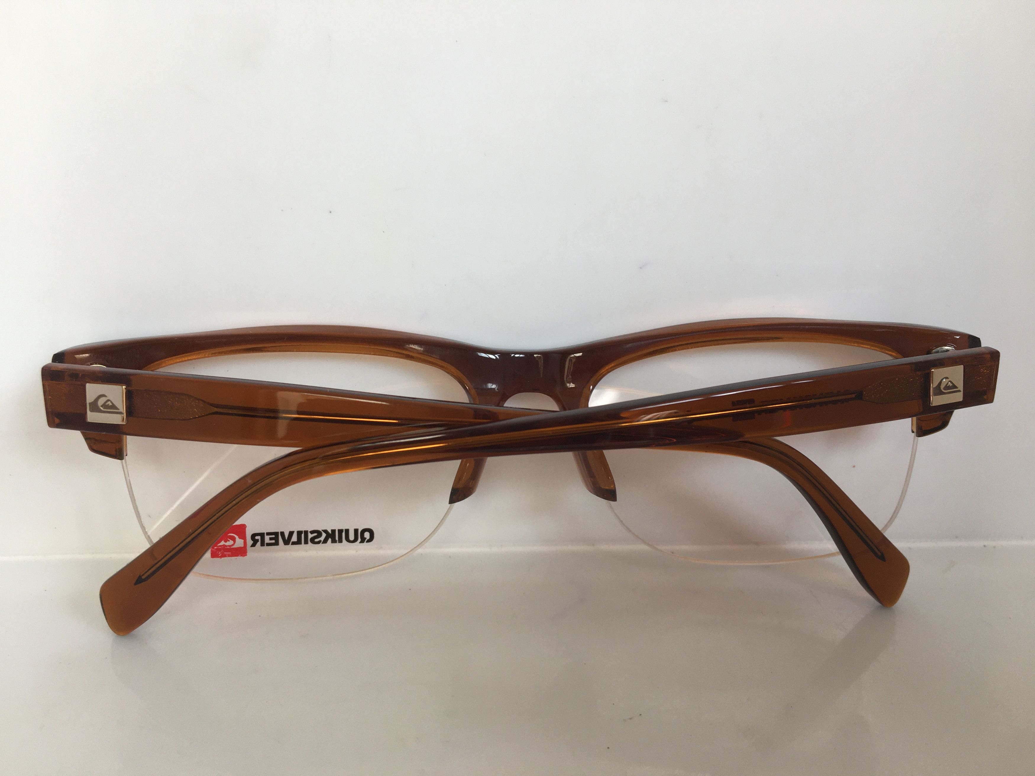 Other Quiksilver QS-A002 Malcolm X Brown Eyeglasses Frame Size ONE SIZE - 7 Thumbnail