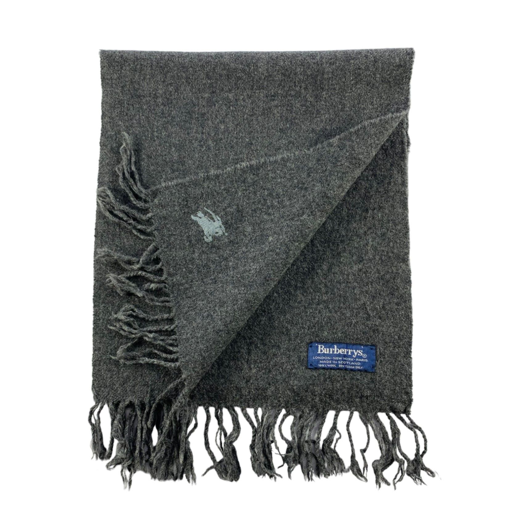Burberry × Vintage Burberry Scarf / Muffler / Neckwear - WW1042 Size ONE SIZE - 5 Thumbnail