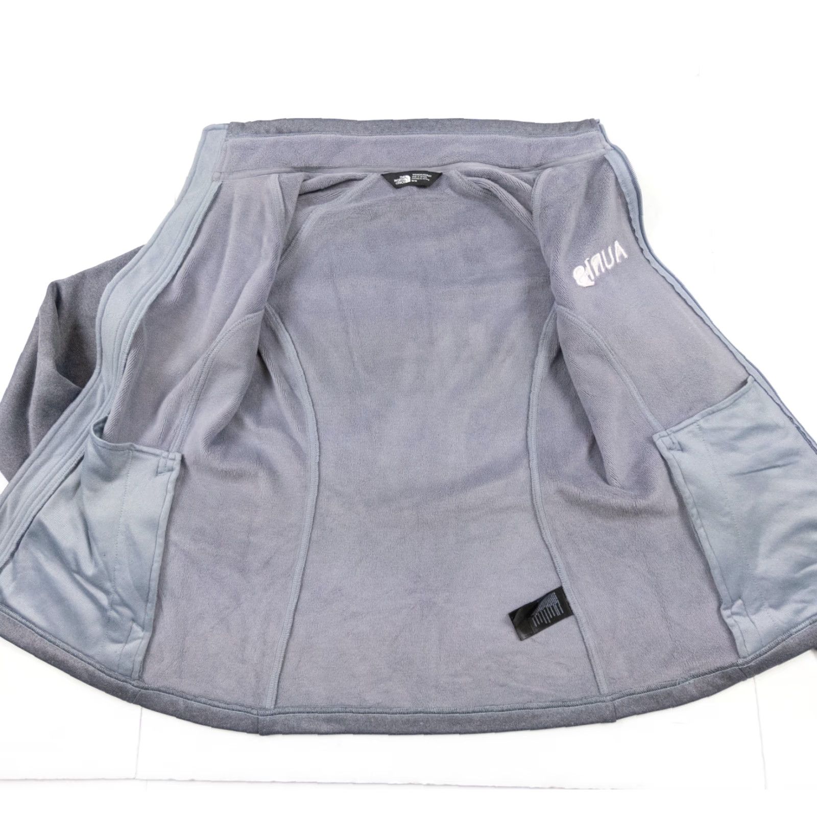 The North Face The North Face Jacket Women Medium Gray Skyline Fleece Full Zip Casual Outdoor Embroidered Logo Womens Size M / US 6-8 / IT 42-44 - 7 Thumbnail
