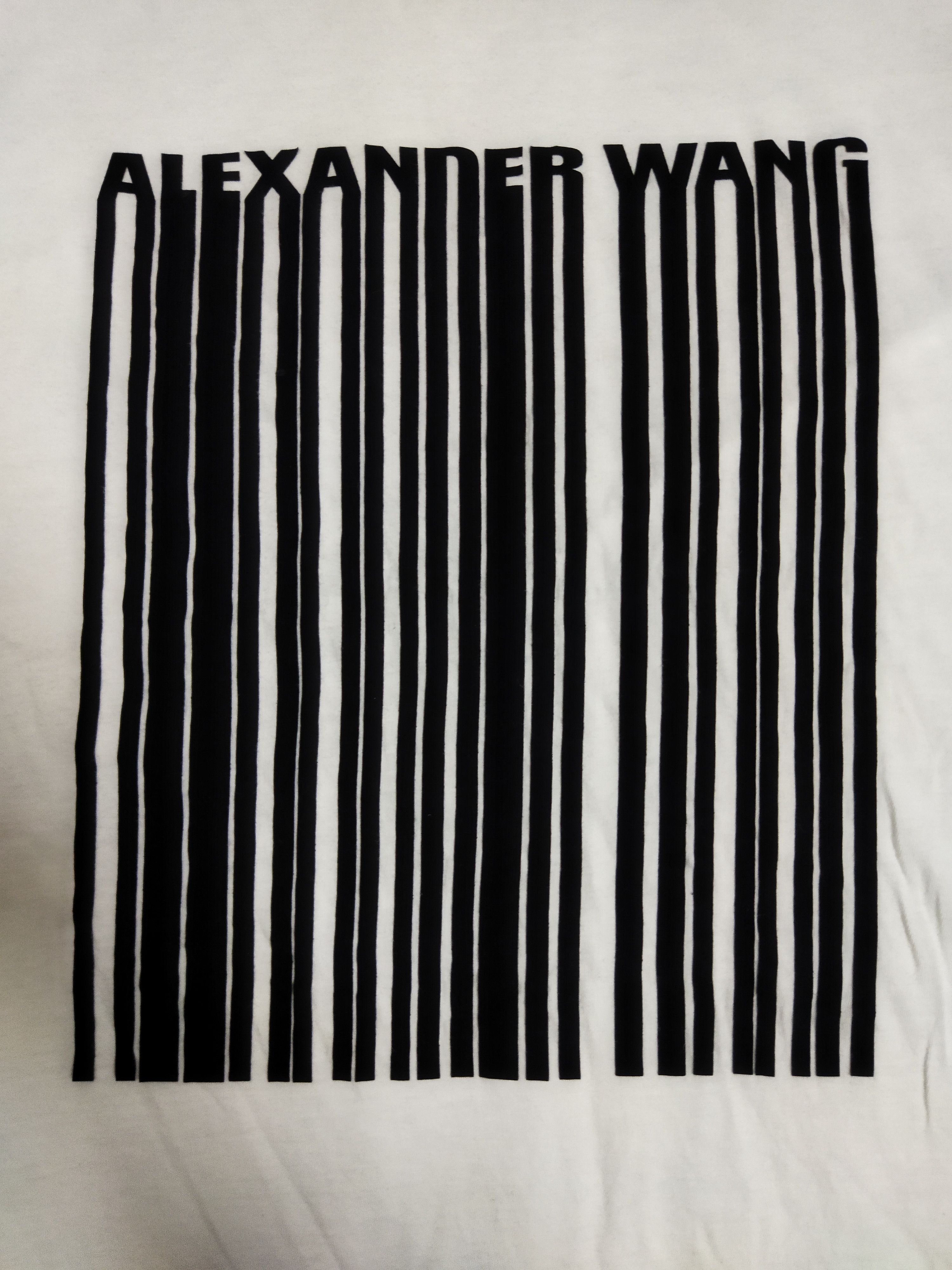 Alexander Wang Alexander Wang Barcode Tee Size US XL / EU 56 / 4 - 2 Thumbnail