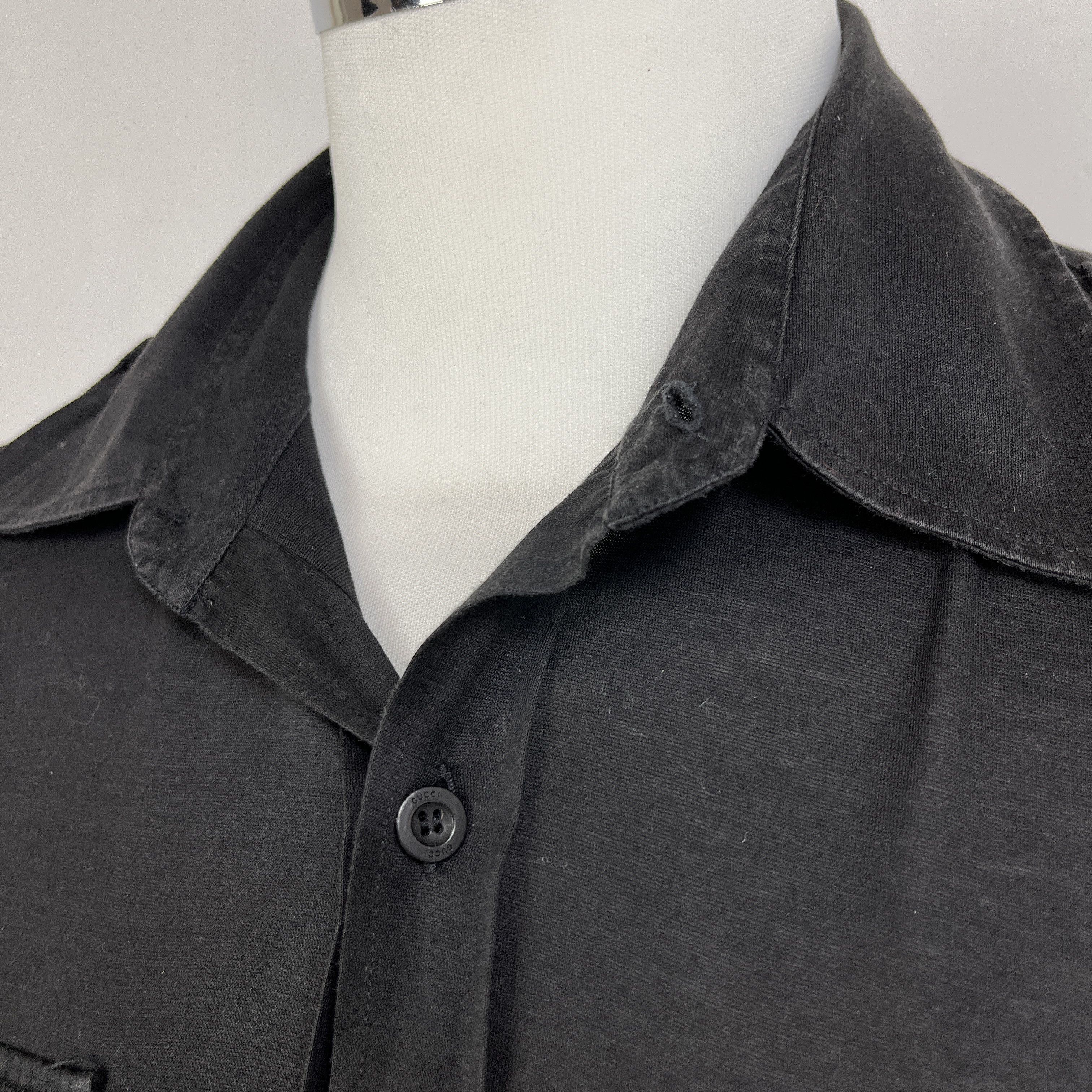 Gucci Camicia Gucci Lino – XL Size US XL / EU 56 / 4 - 3 Thumbnail