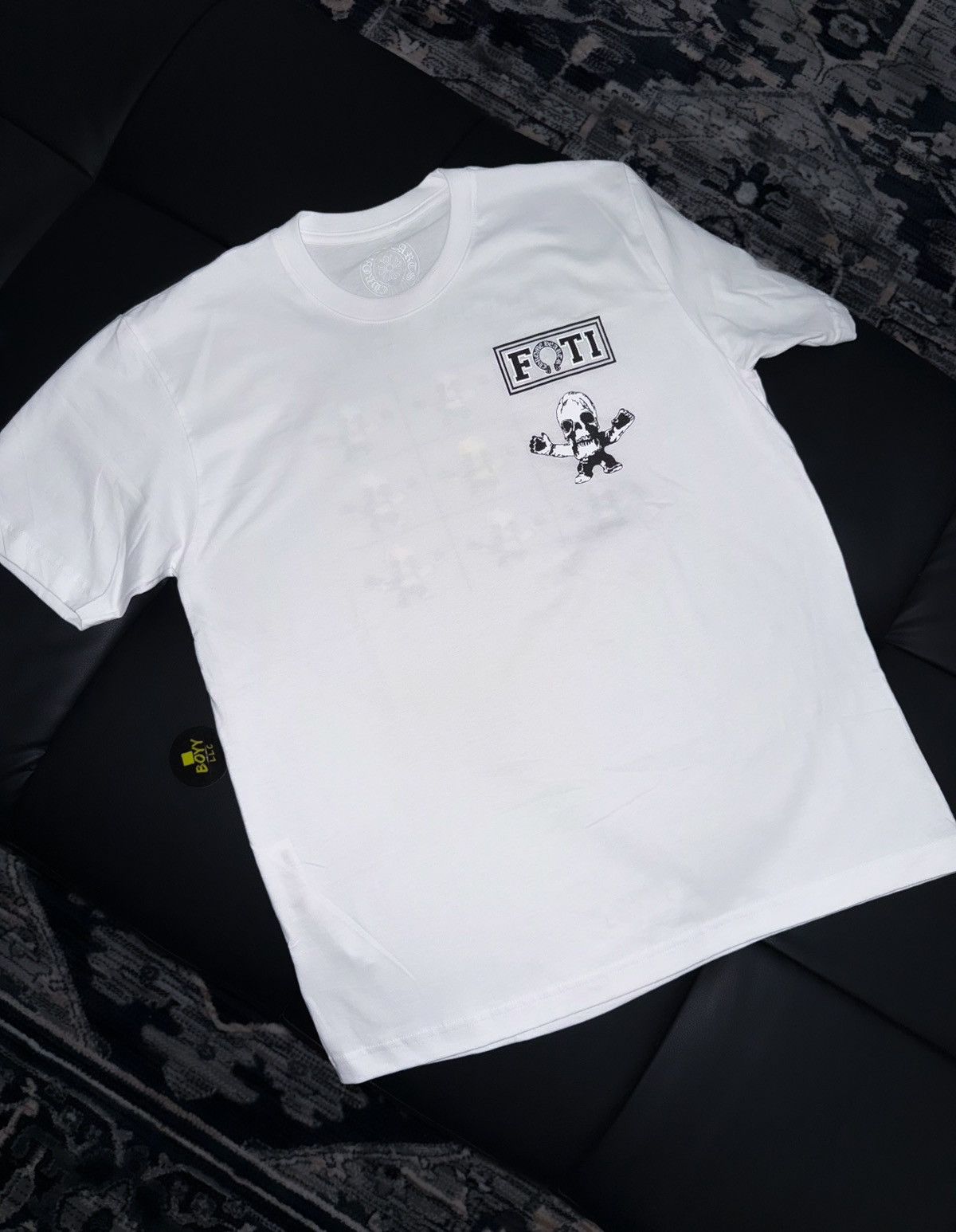 Chrome Hearts Chrome hearts foti logo t shirt Size US XL / EU 56 / 4 - 3 Thumbnail