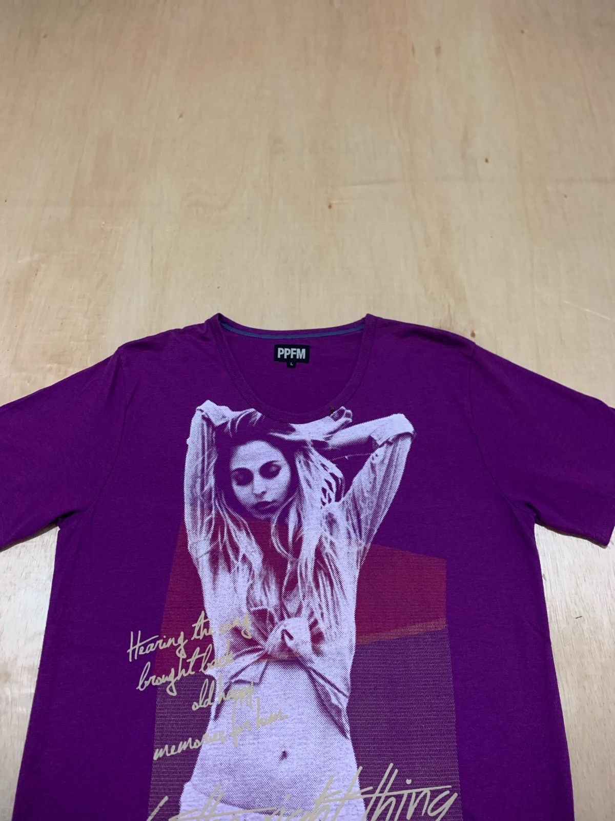 Hysteric Glamour × Japanese Brand × PPFM Y2k PPFM Hysteric Glamour Style Tshirt Size US L / EU 52-54 / 3 - 2 Thumbnail