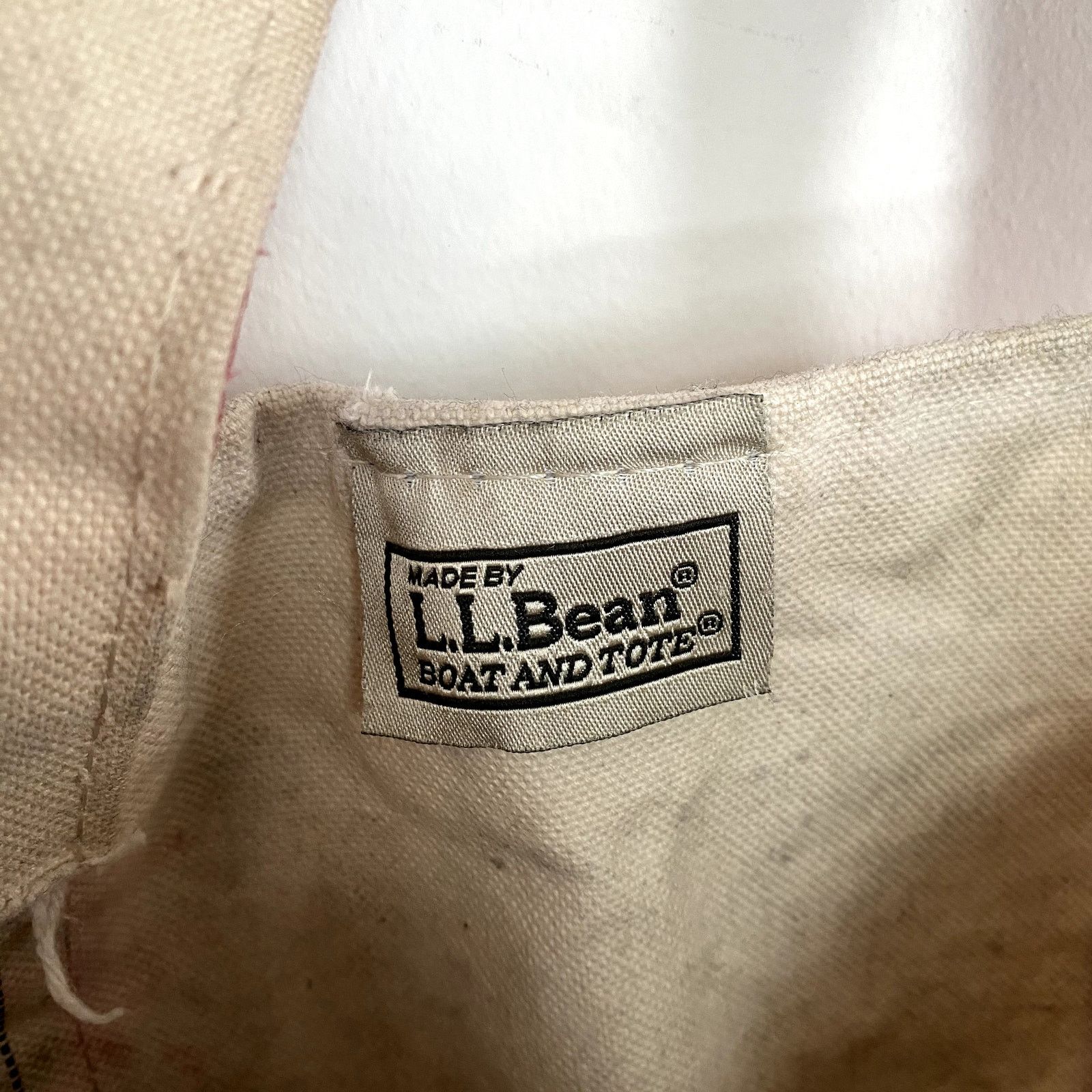 L.L. Bean × Vintage Vintage LL Bean Boat And Tote Bag Distressed Thrashed Size ONE SIZE - 4 Thumbnail