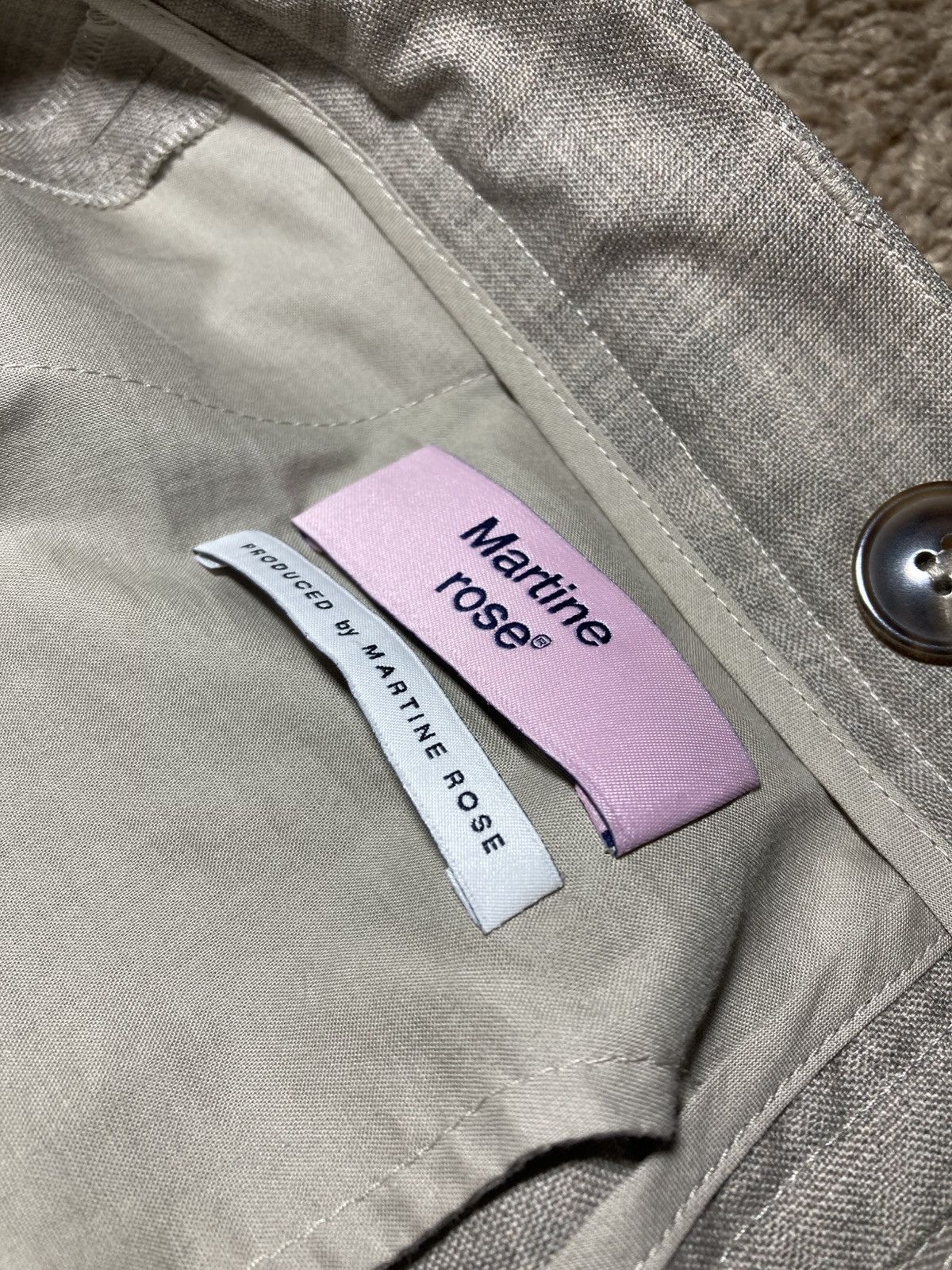 Martine Rose New SS21 Martine Rose Flake Trouser Suit Pants 2021 Plaid MR Size US 30 / EU 46 - 8 Thumbnail