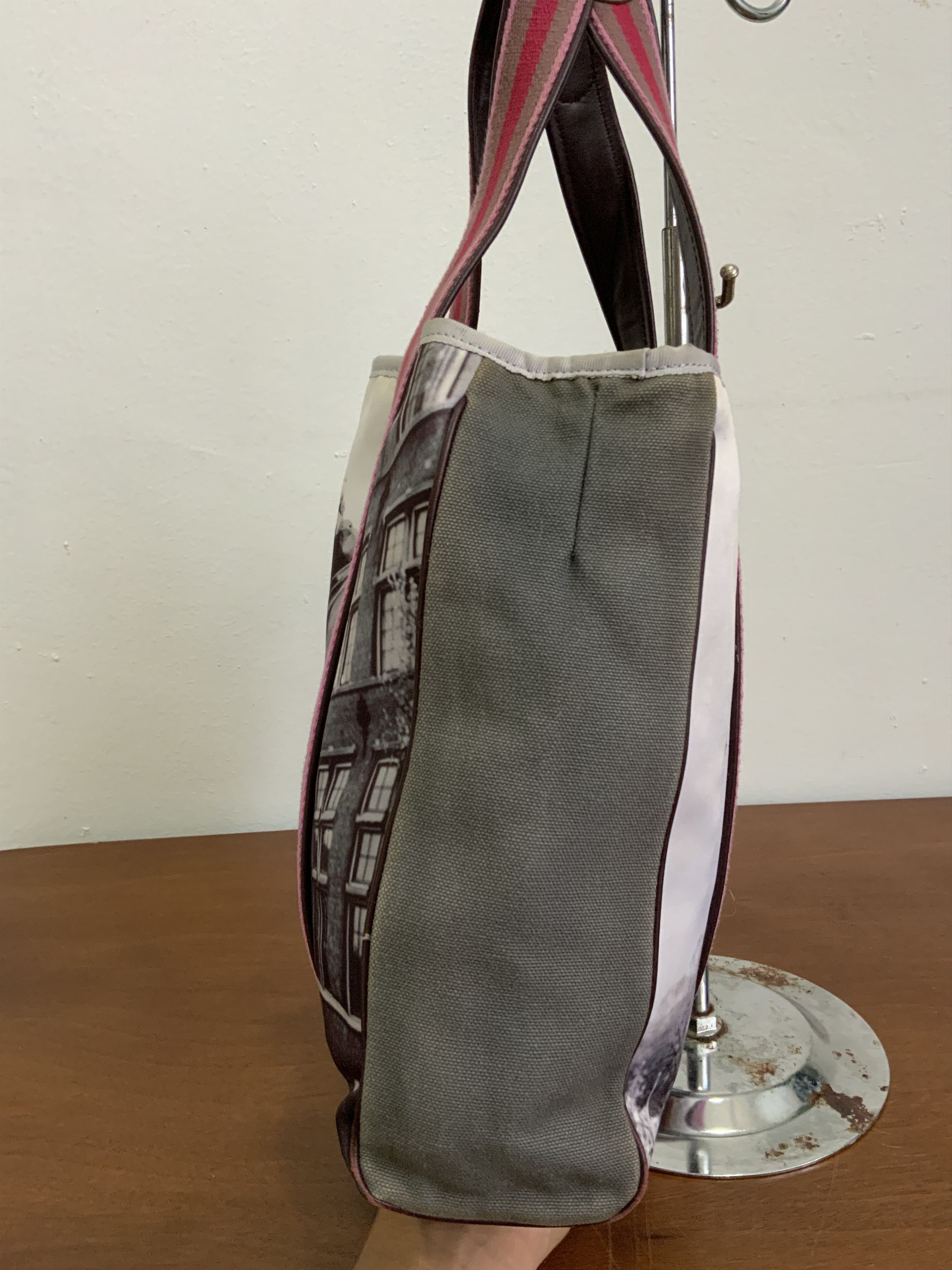 If Six Was Nine Anya Handmarch London Leather Tote Bag Size ONE SIZE - 4 Thumbnail