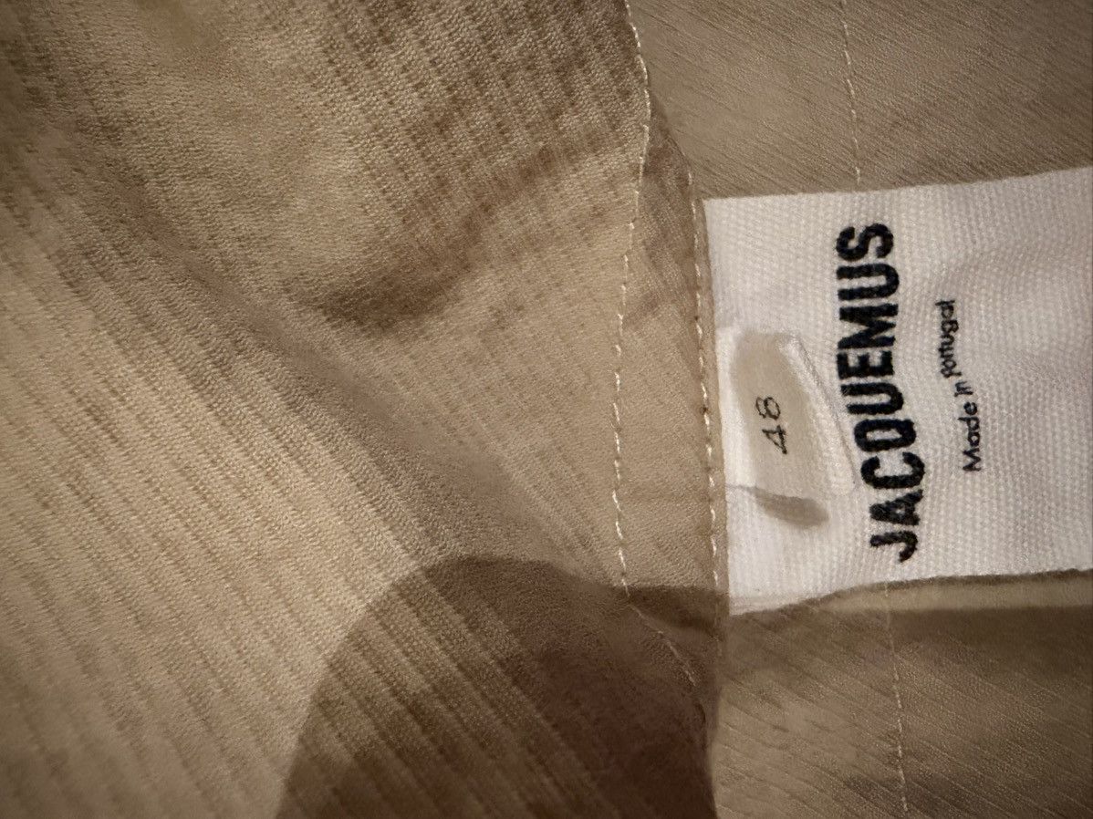 Jacquemus RUNWAY Jacquemus Le Haut Vanilla Le Splash Collection Size US M / EU 48-50 / 2 - 10 Thumbnail