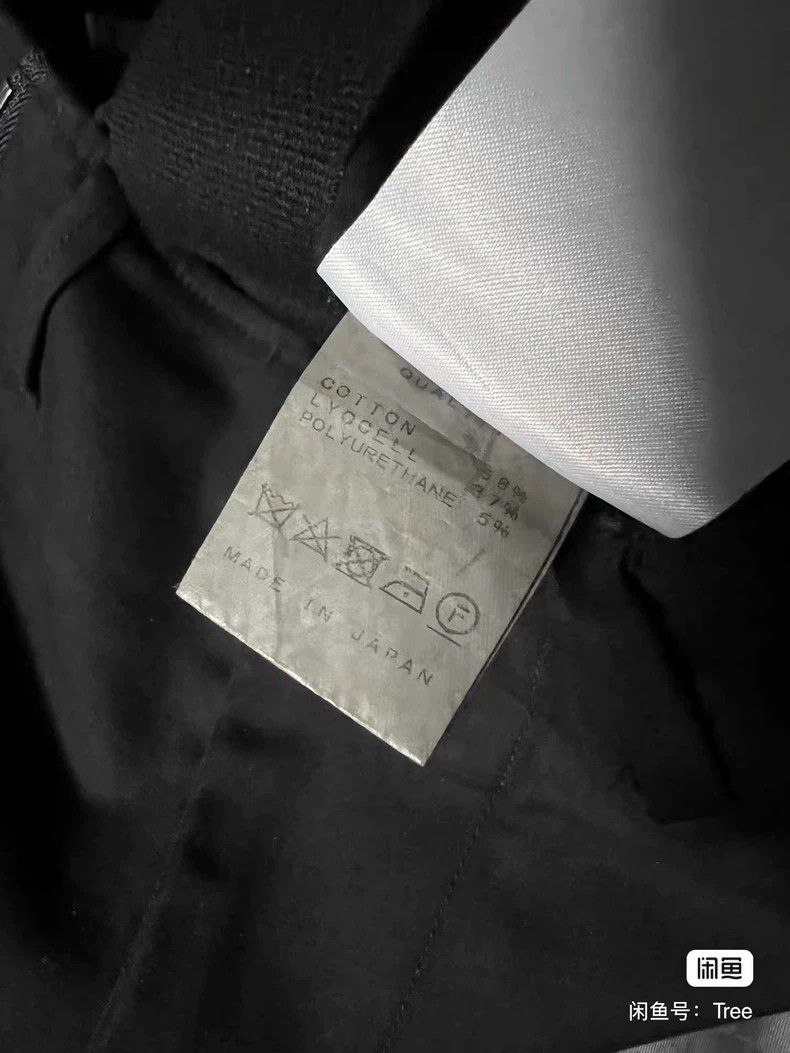 Julius Julius size:1 Black side zipper curved knife long pants ca Size US 27 - 7 Thumbnail
