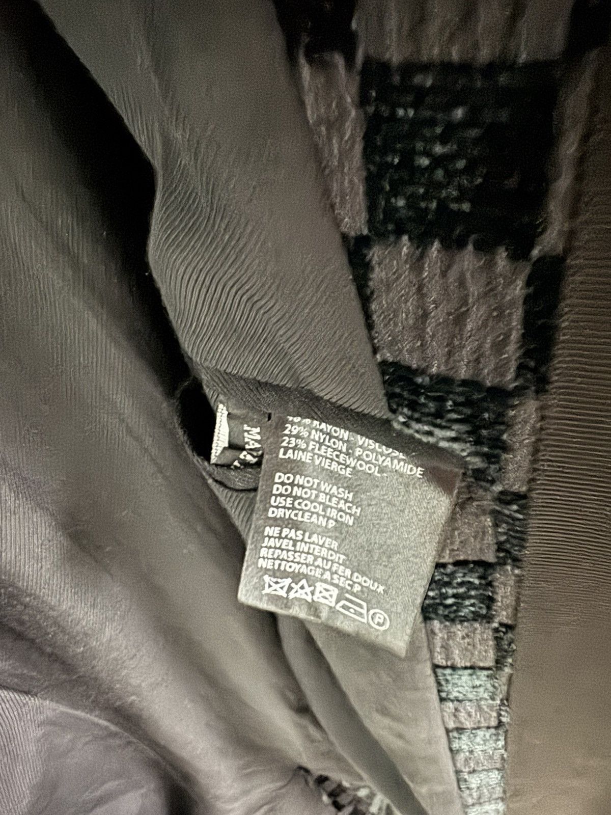 Haider Ackermann Checkered Coat FW17 Size US M / EU 48-50 / 2 - 7 Thumbnail