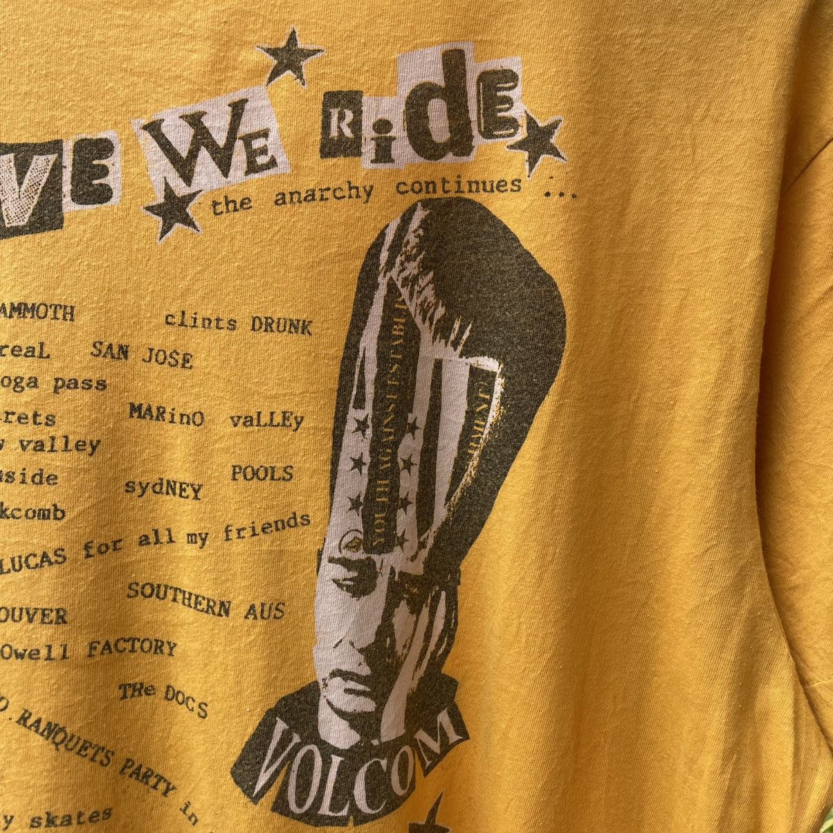 Volcom 🔥Vintage 1993 Volcom Skate Punk Art Work Summer Promo Tee Size US L / EU 52-54 / 3 - 5 Thumbnail