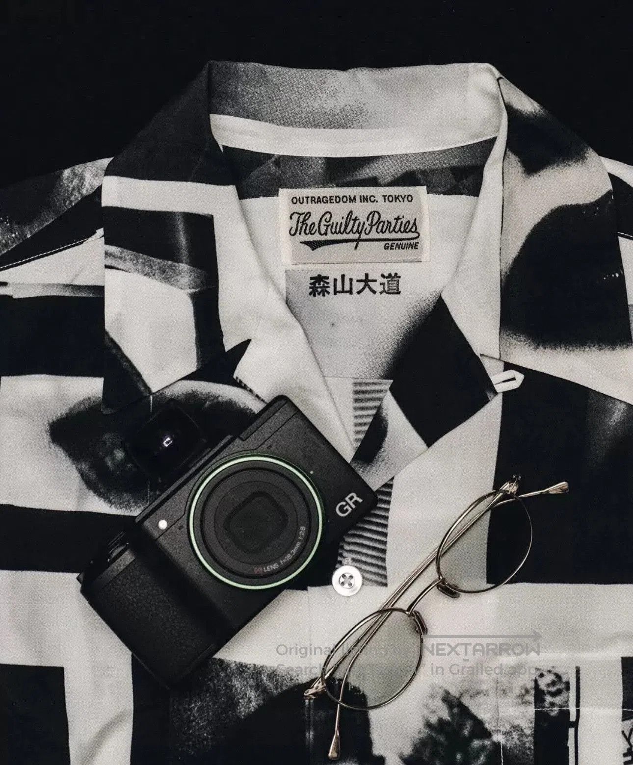 Wacko Maria wacko maria aloha shirt black and white. Size US L / EU 52-54 / 3 - 2 Thumbnail