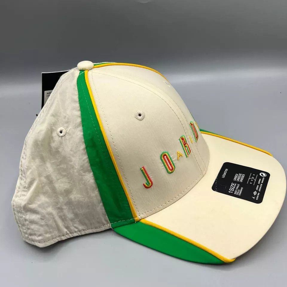 Jordan Brand Air Jordan Hat Men White Legacy 91 Jumpman Snap Back Cap New Size ONE SIZE - 3 Thumbnail