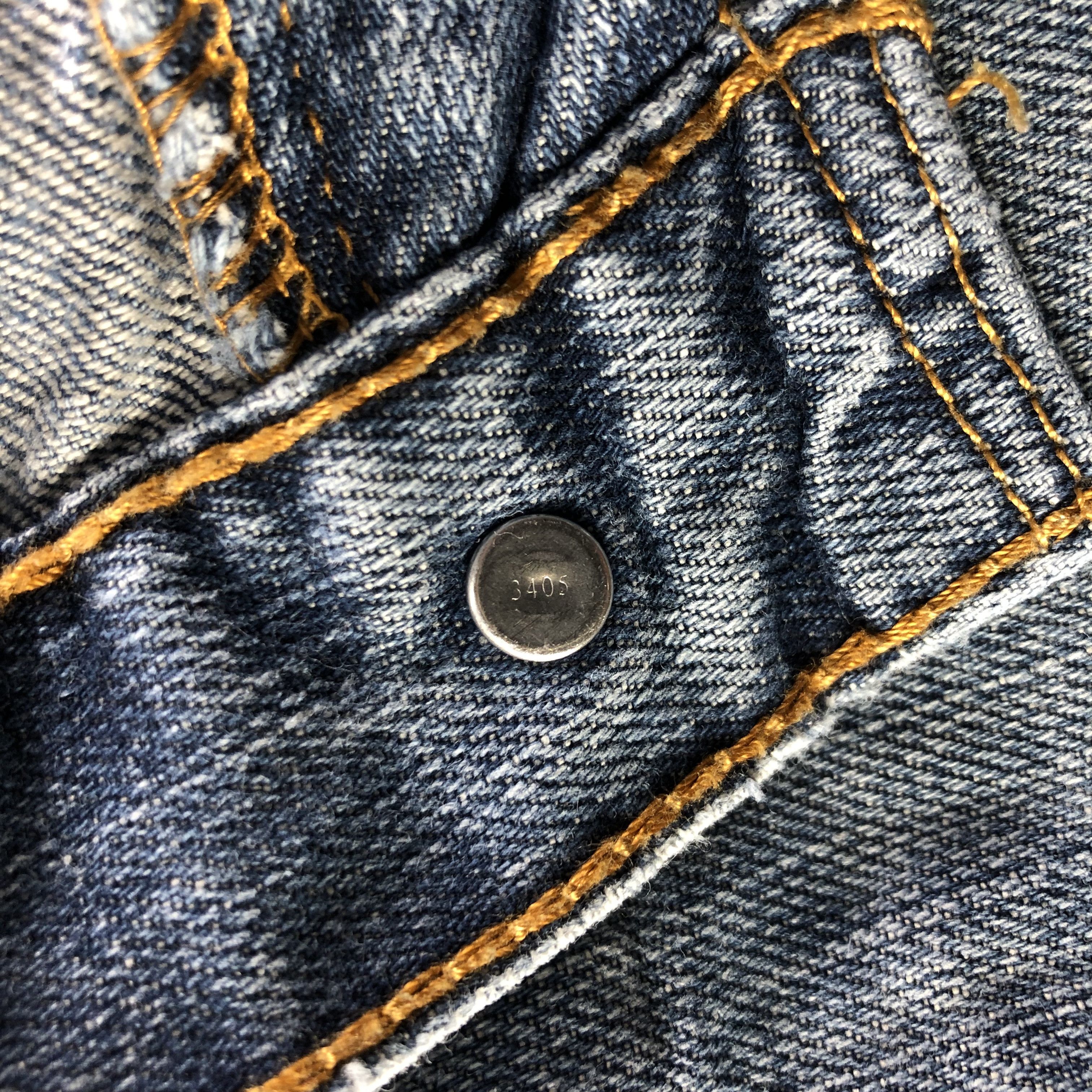 Levi's Vintage Blue Wash Levis 505 Jeans-J3292 Size US 37 - 10 Thumbnail