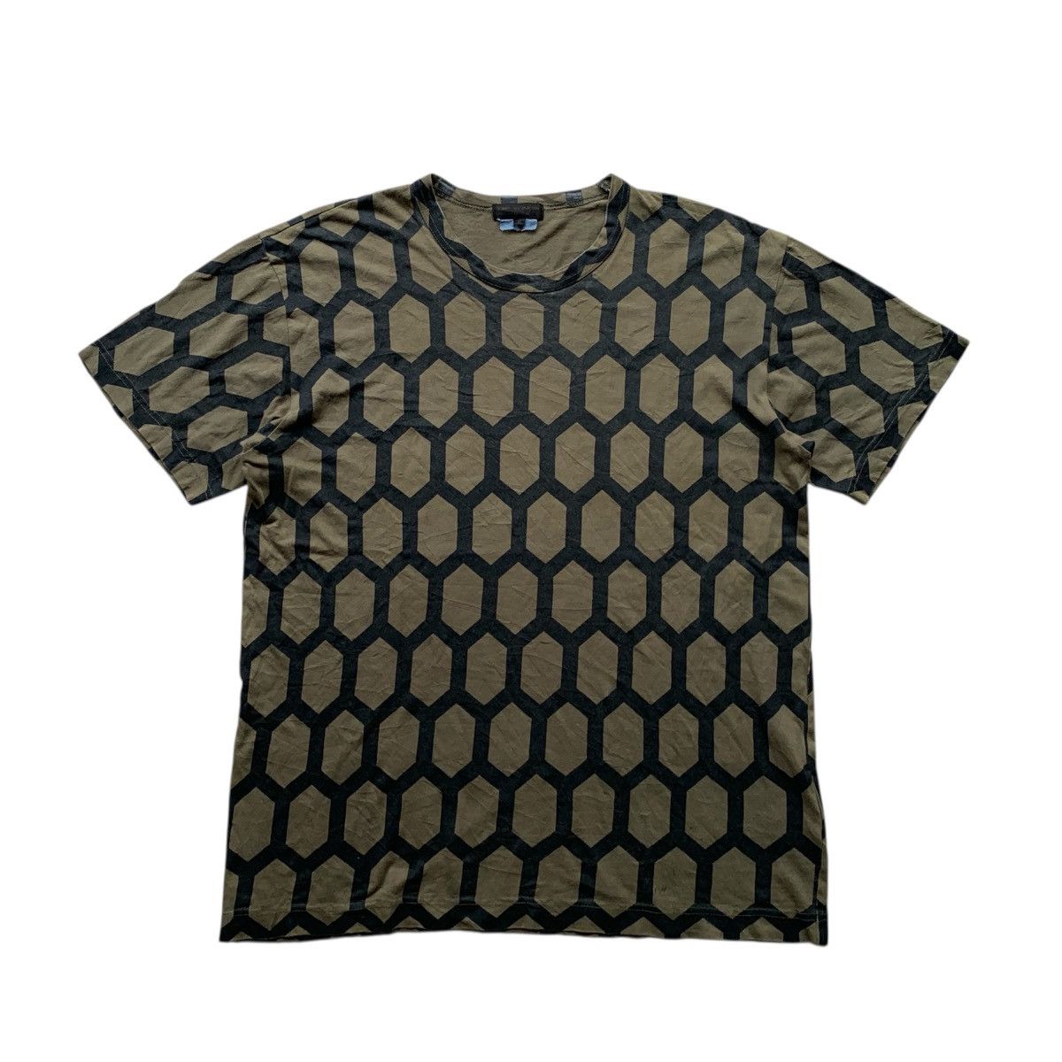 Comme des Garcons Comme des Garcons Homme Plus Honey Comb T-shirt AD 2014 Size US M / EU 48-50 / 2 - 1 Thumbnail