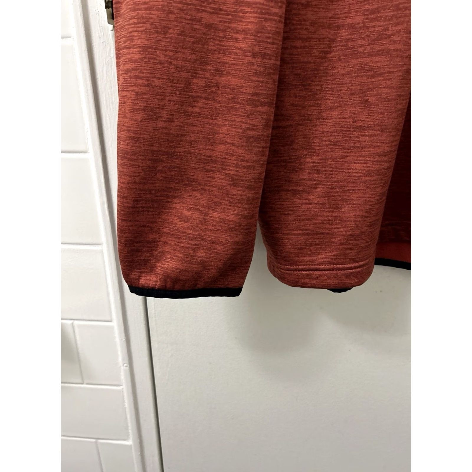 Under Armour Under Armour Red 1/4 Zip Mens 2XL ColdGear Fleece Lined Jacket Sweatshirt L/S Moisture Wicking Athletic Pull-Over Activewear Size US XXL / EU 58 / 5 - 5 Thumbnail