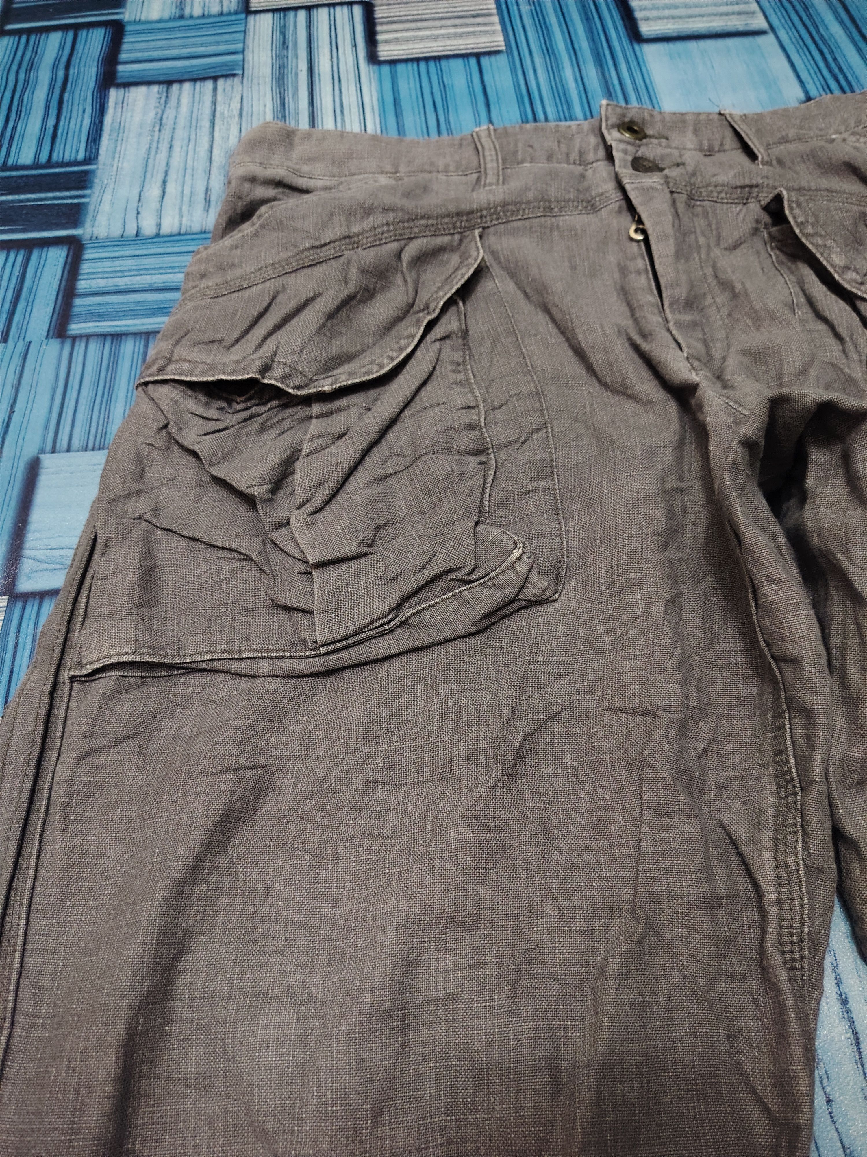 Japanese Brand Insane Japanese As Super Sonic Baggy Rare Style Pants Size US 33 - 9 Thumbnail