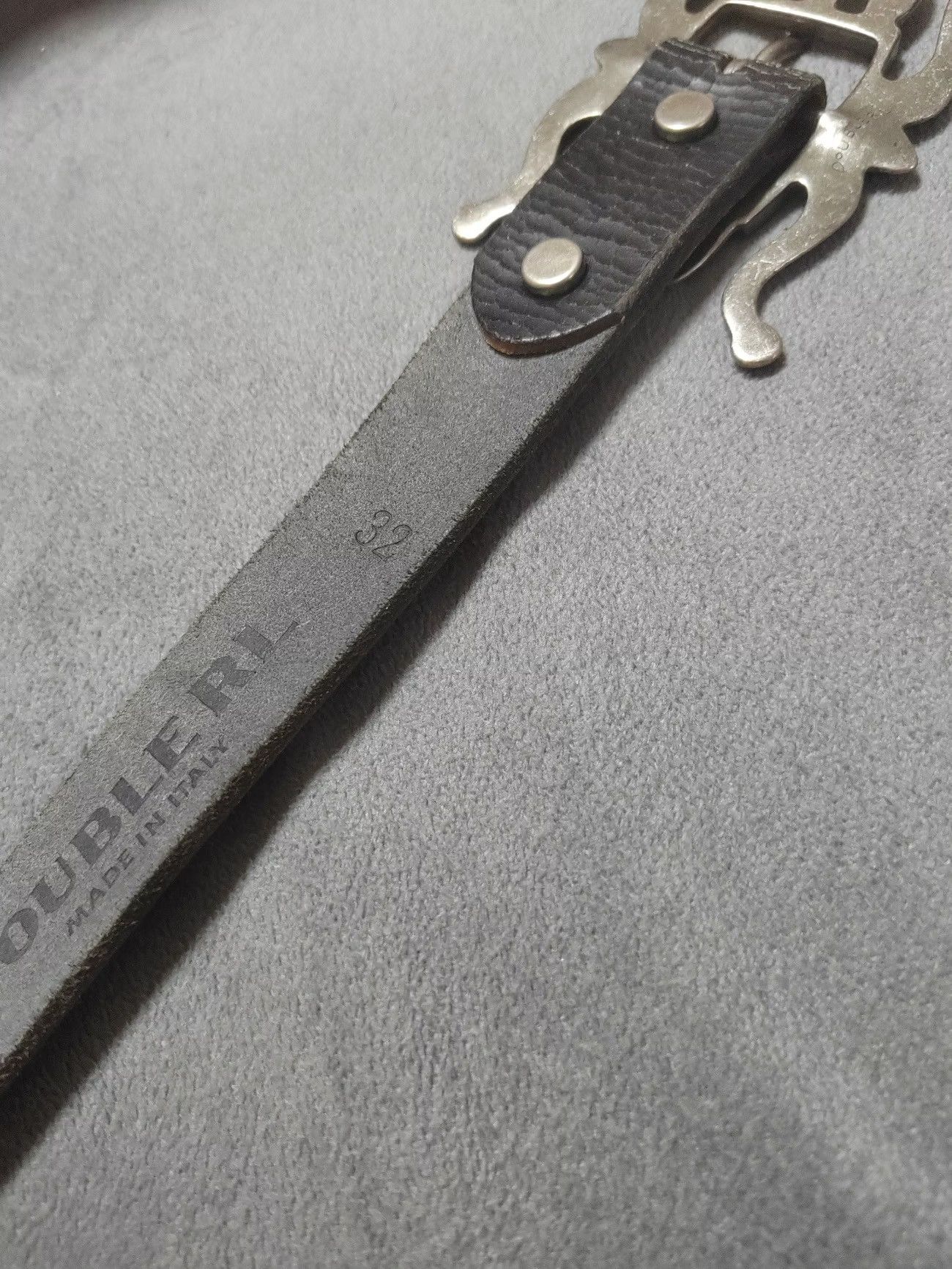 RRL Ralph Lauren Double RL Ralph Lauren Belt / Vintage Octopus Buckle Size ONE SIZE - 3 Thumbnail