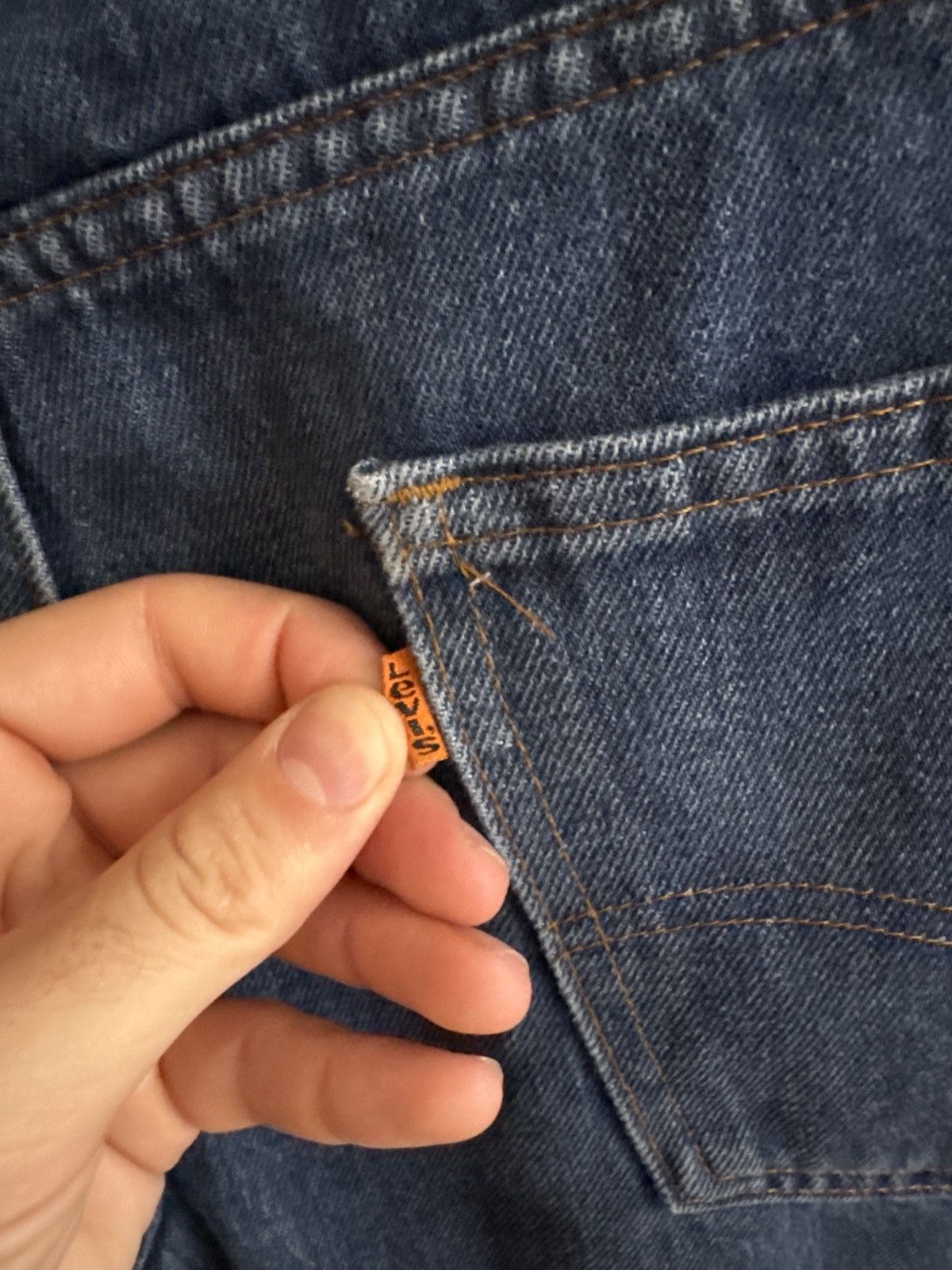 Levi's × Vintage Bootcut Orange Tabs Size US 34 / EU 50 - 2 Thumbnail