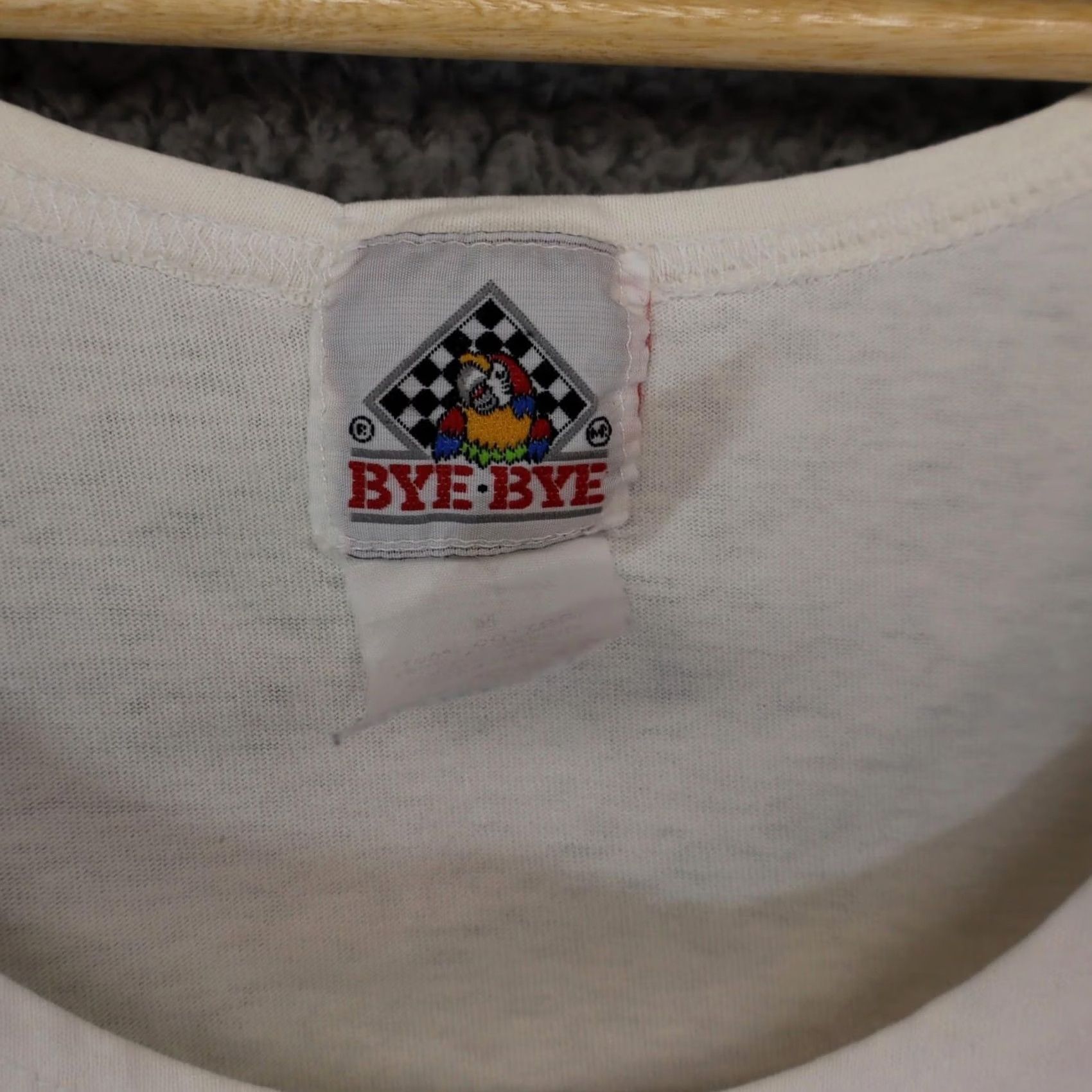 Vintage VINTAGE Bye Bye scuba diving Cozumel tank Men Medium Cotton 90s White Size US M / EU 48-50 / 2 - 3 Thumbnail