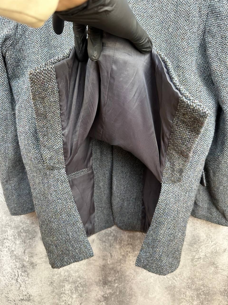 Harris Tweed Harris Tweed British Heritage Wool Blazer Handwoven Scotland Size 40L - 11 Thumbnail