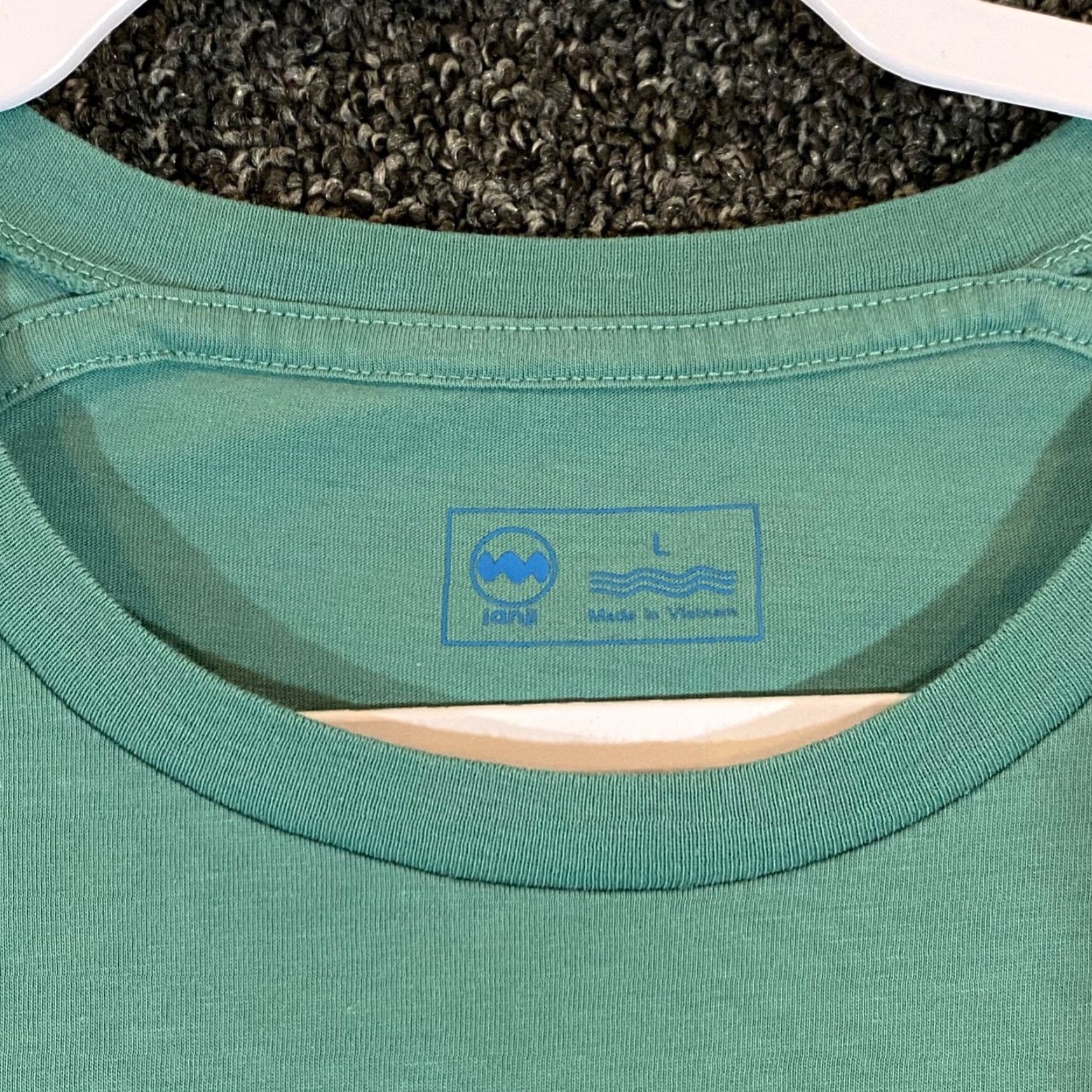 Vintage Janji Runterra Bio Shirt Mens Large Green Short Sleeve Tee Workout Athletic READ Size US L / EU 52-54 / 3 - 2 Thumbnail