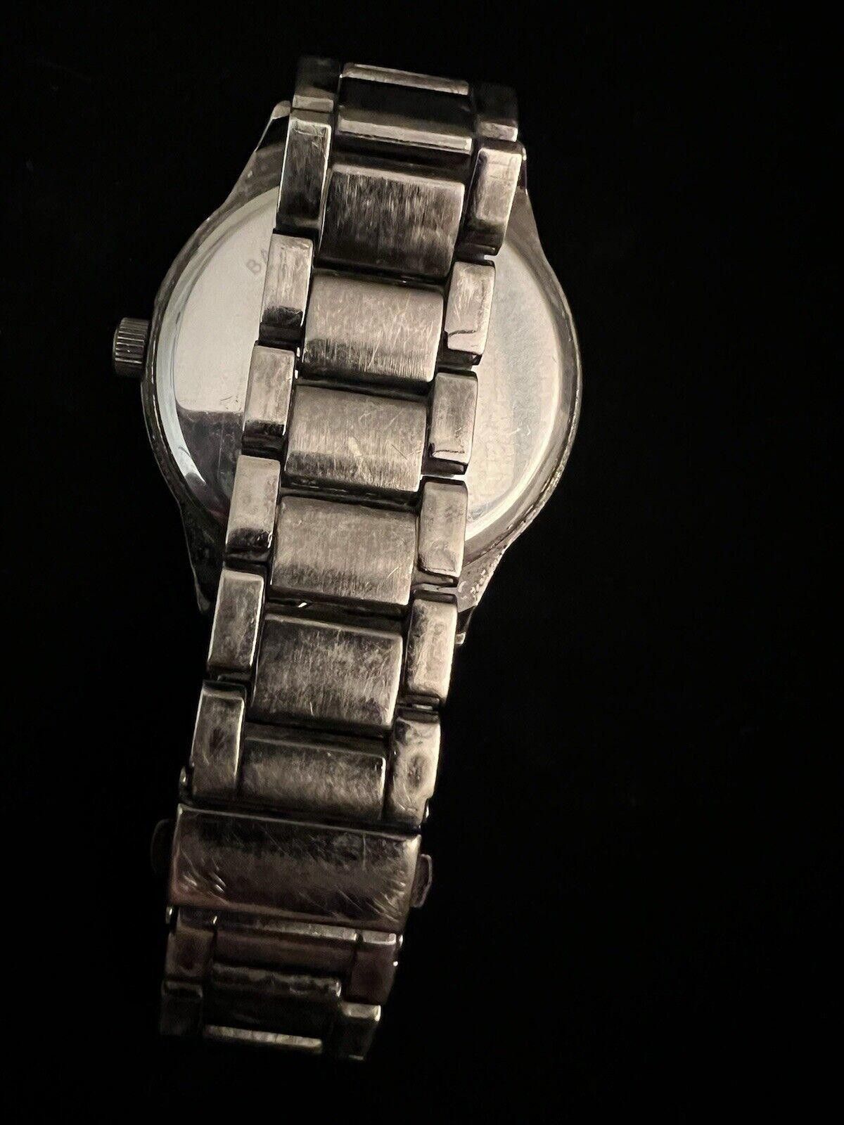 Designer Unbranded Men’s Black and Silver Watch Size ONE SIZE - 4 Thumbnail