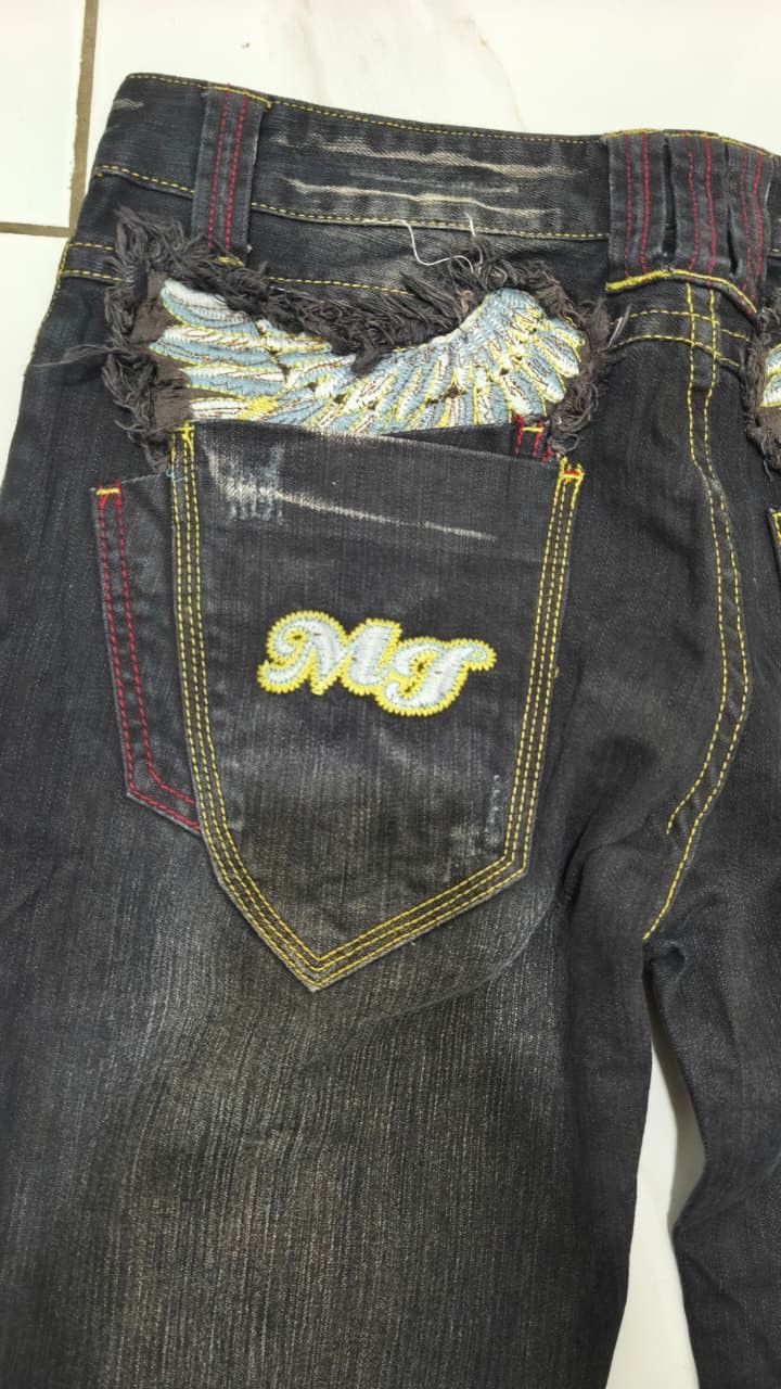 Japanese Brand Aspec Wings flare jeans pants Size 30" / US 8 / IT 44 - 11 Thumbnail