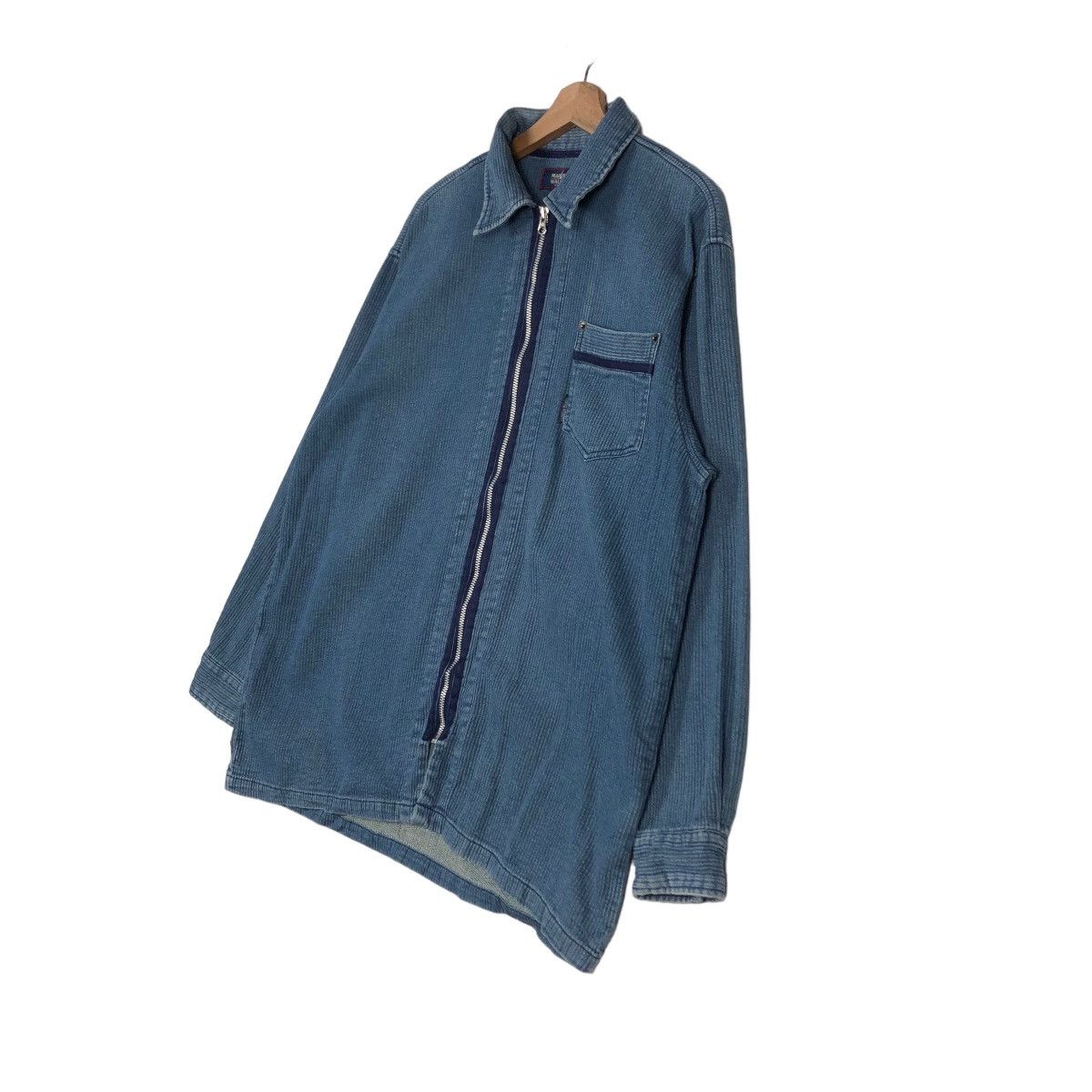 Japanese Brand 📌VINTAGE INDIGO WORK CHORE JACKET MADISON WALKER JAPAN Size US L / EU 52-54 / 3 - 5 Thumbnail