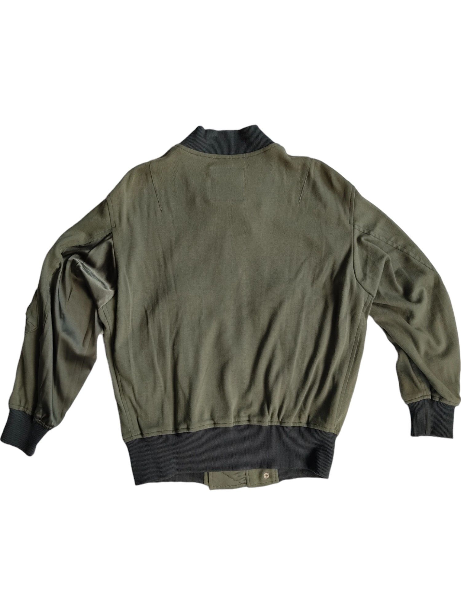 Undercover Undercover Khaki Green Cotton Zip Up Jacket Size M / US 6-8 / IT 42-44 - 5 Thumbnail