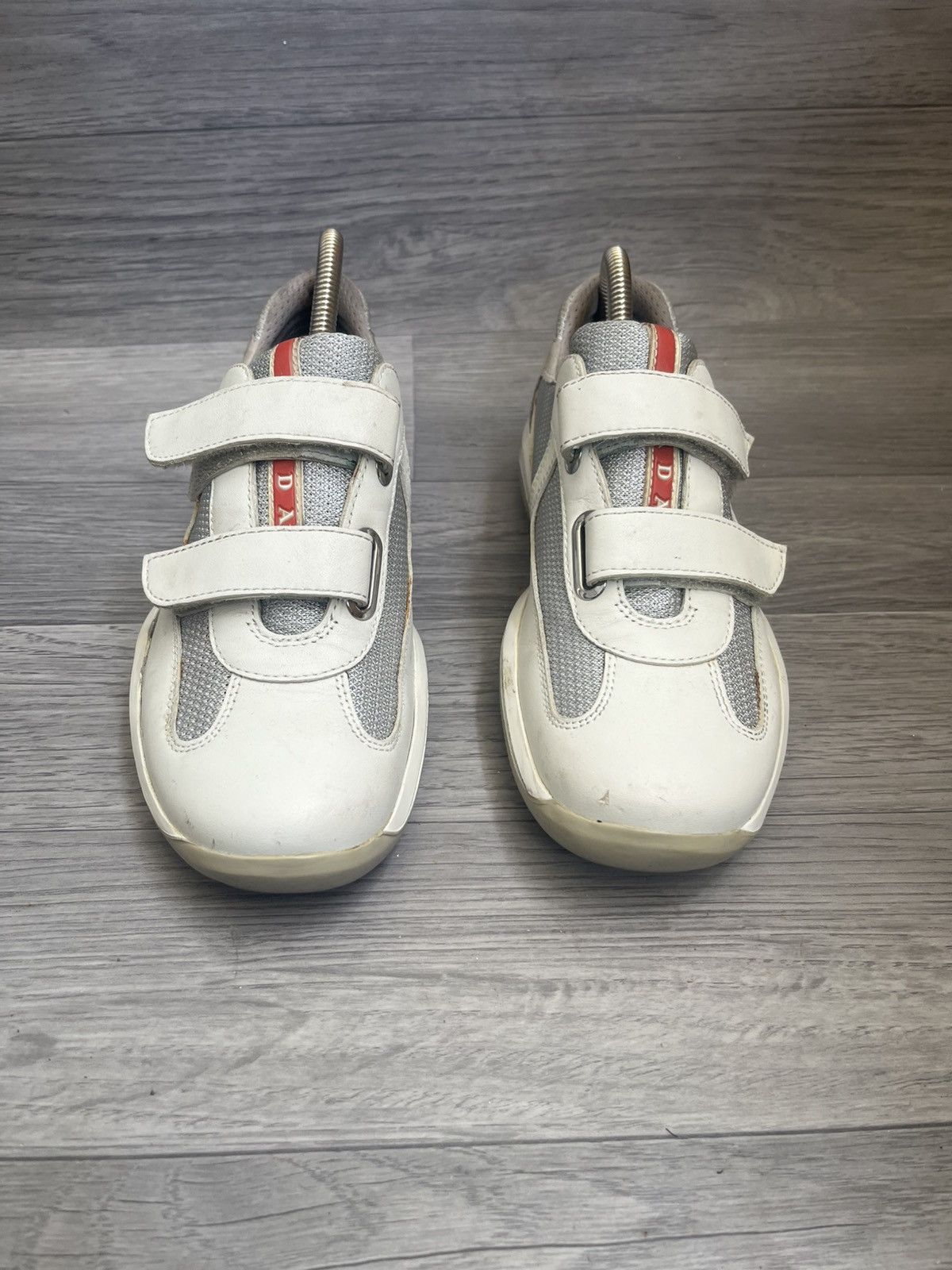 Prada Prada american cup strap low top sneakers sz36 Size US 6 / IT 36 - 2 Thumbnail