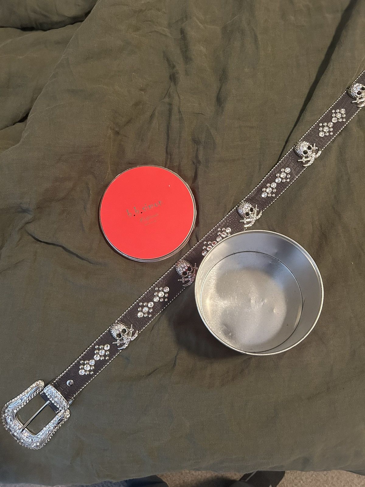 image of B B Simon B.b Simon Agatha - Red Heat Sense Belt, Men's (Size 32)