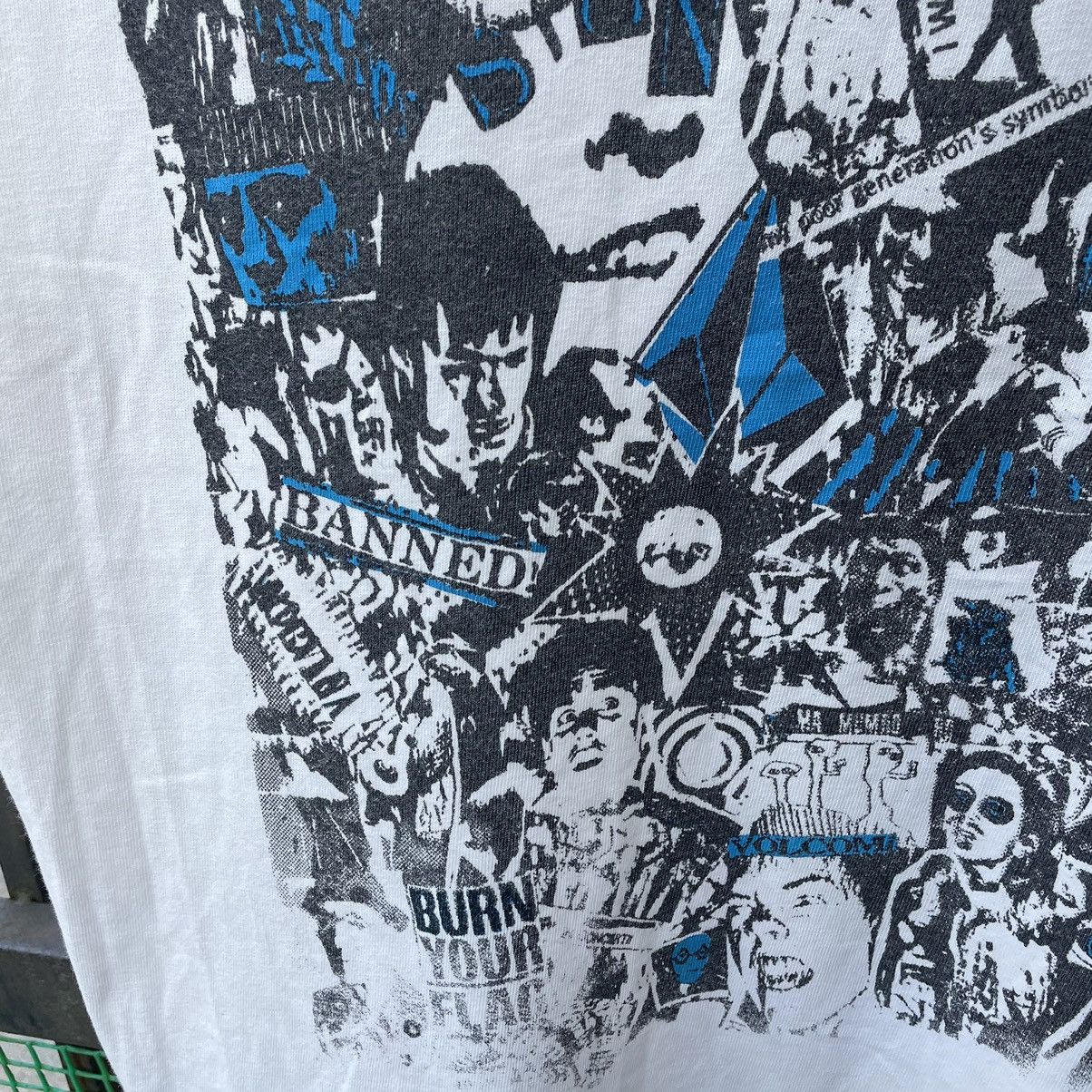 Band Tees × Volcom 🔥Volcom Art Work Of Punk Design Collab Distress Tee Size US M / EU 48-50 / 2 - 6 Thumbnail